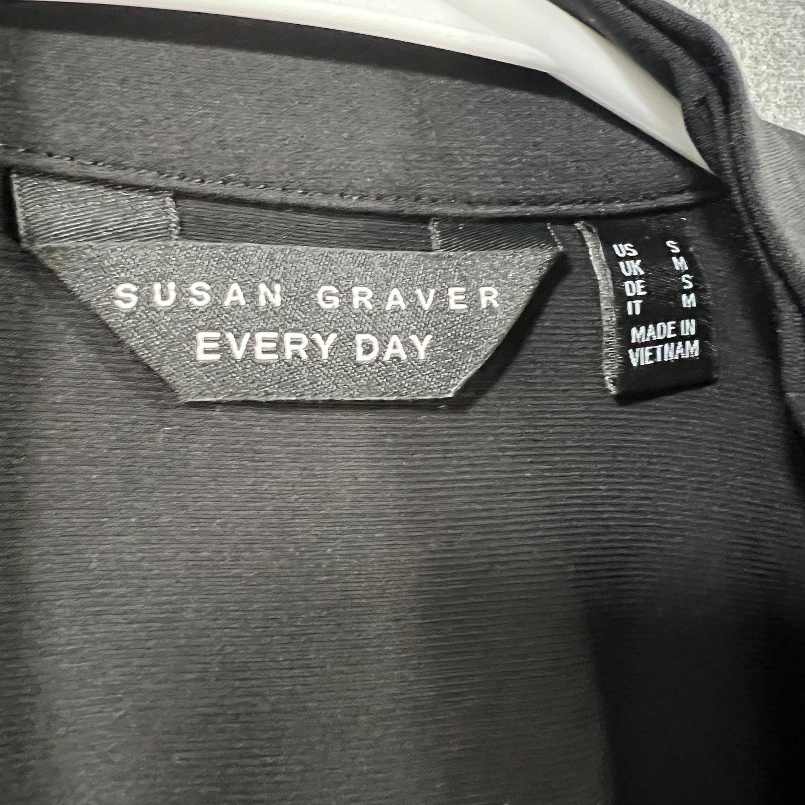 Other Every Day by Susan Graver Liquid Knit Anorak Style Size S / US 4 / IT 40 - 4 Thumbnail