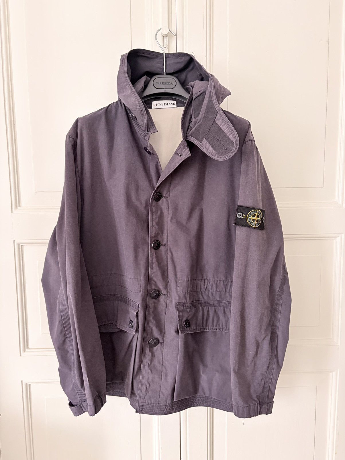 ジャケット・アウター STONE  Archive 03 RASO GOMMATO S Stone Island Archive SS 2003 Stone Island Raso Gommato Utility