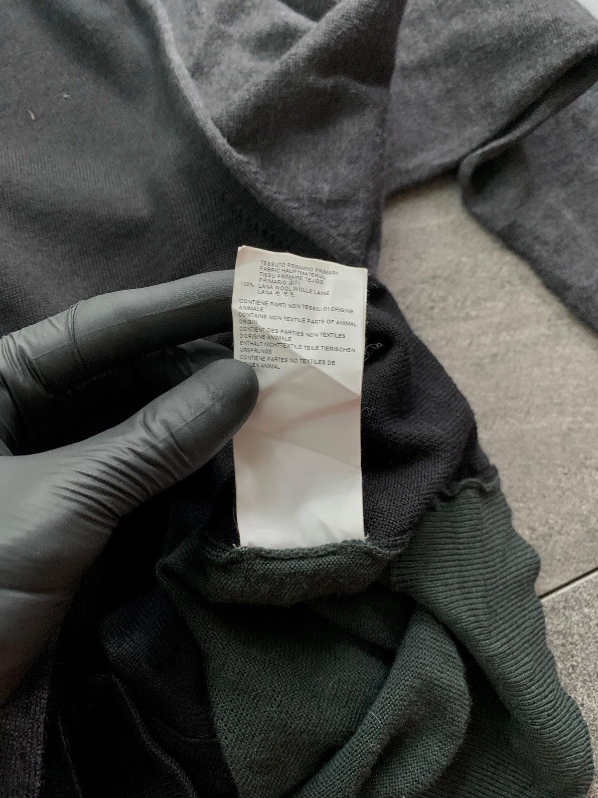 Maison Margiela FREE TAX! Two Tone Double Pocket Cardigan Size US M / EU 48-50 / 2 - 7 Thumbnail