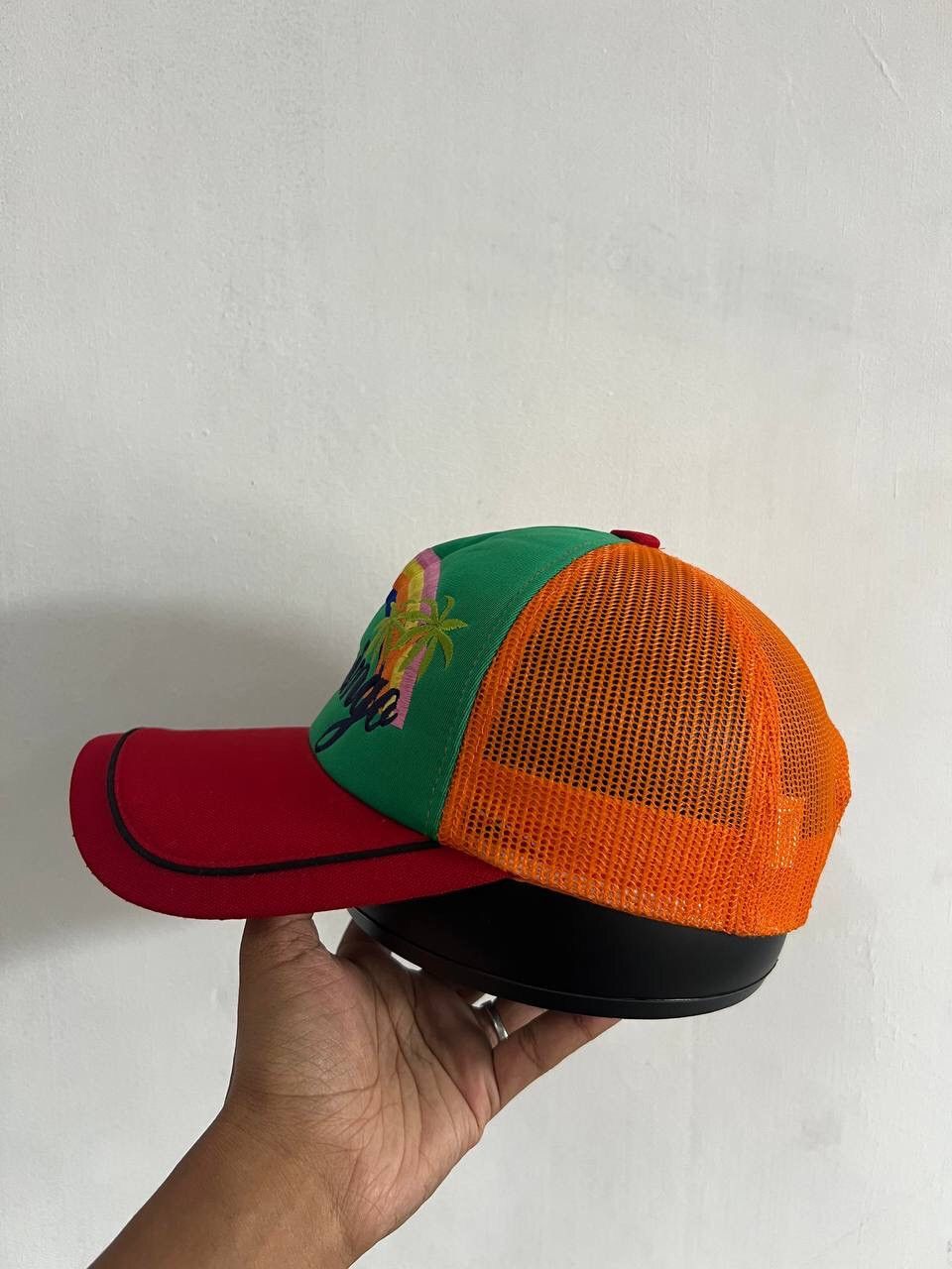 If Six Was Nine Flamingo Embroidery Trucker Hat Size ONE SIZE - 4 Thumbnail