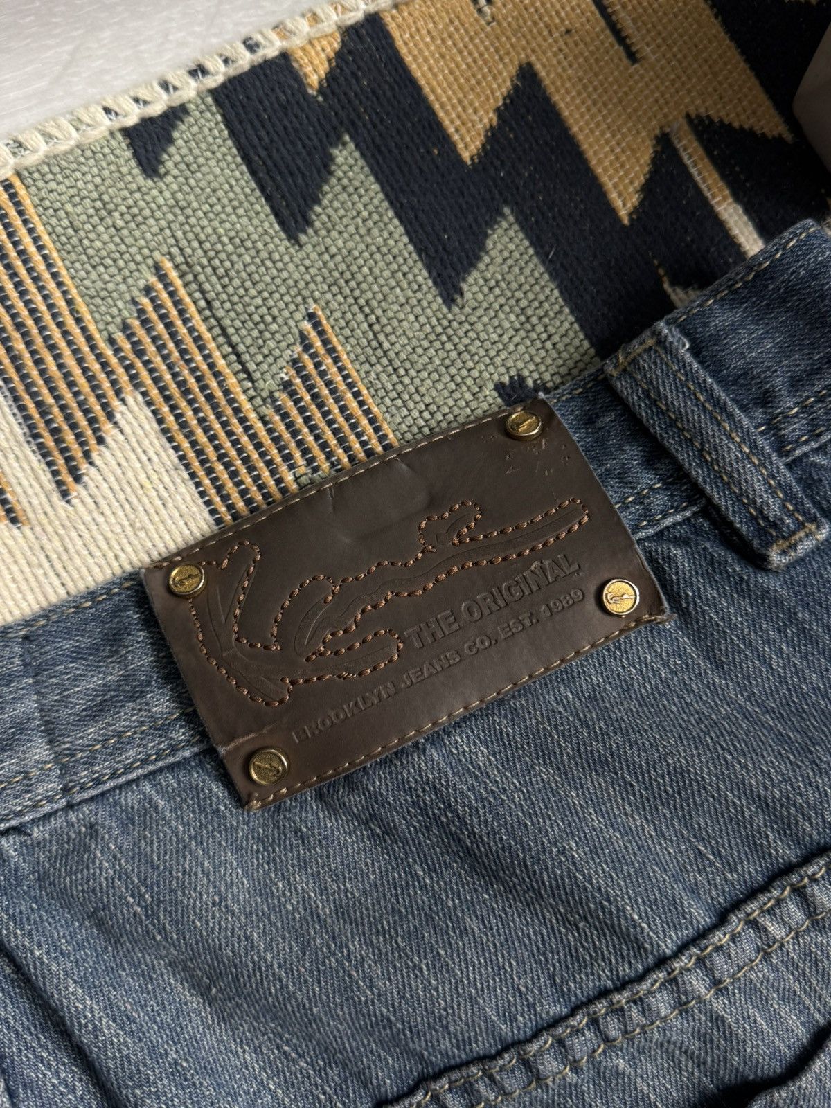Karl Kani Vintage Y2K Karl Kani Baggy Distressed Denim Pants Size US 38 / EU 54 - 7 Thumbnail