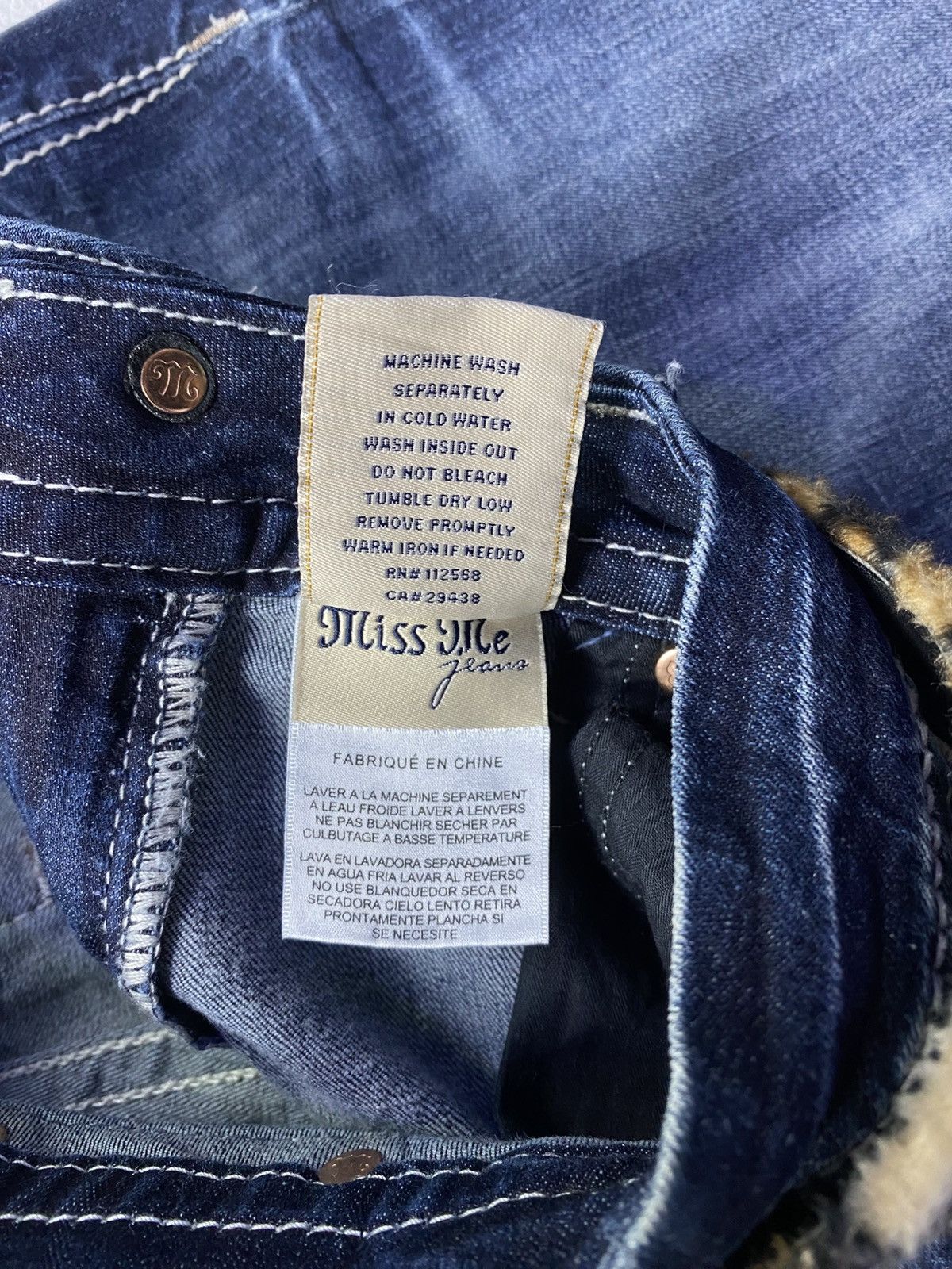 Hysteric Glamour × If Six Was Nine × Japanese Brand Miss me washed studed flare jean Size US 29 - 6 Thumbnail