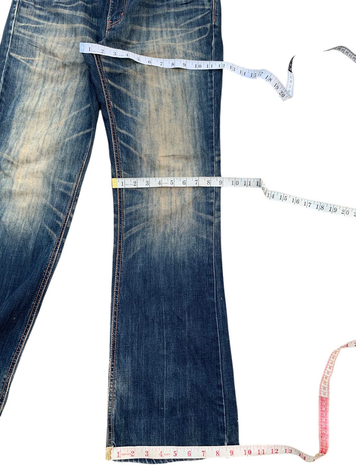 Edwin FLARE VINTAGE EDWIN NAVAJO RUSTY JAPANESE DISTRESSED DENIM Size US 34 / EU 50 - 15 Thumbnail