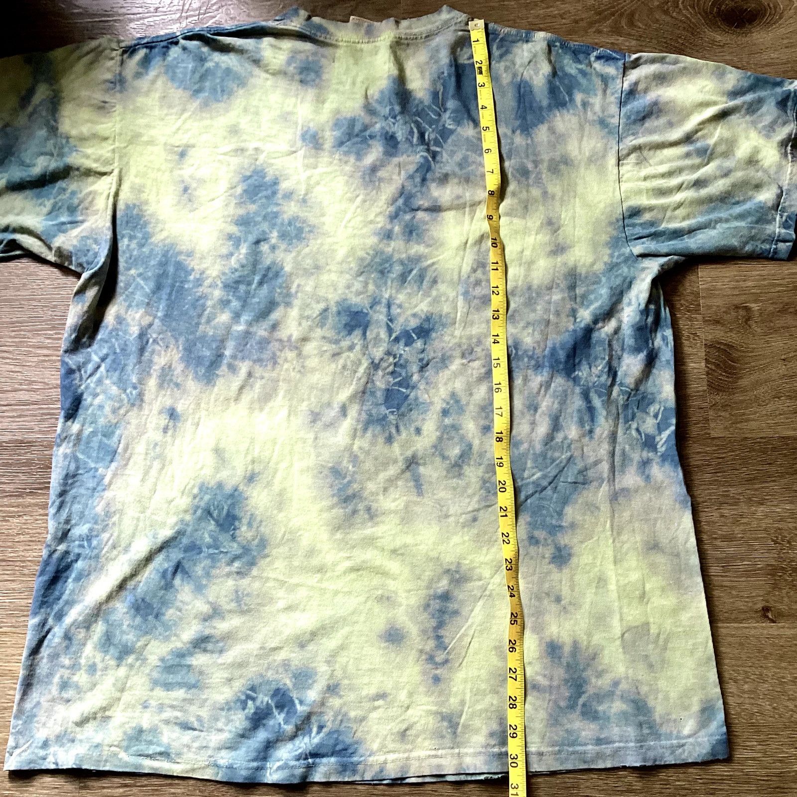 The Mountain Green Distressed Tie Dye Hippie Fairy Tee- Size XL Size US XL / EU 56 / 4 - 5 Thumbnail