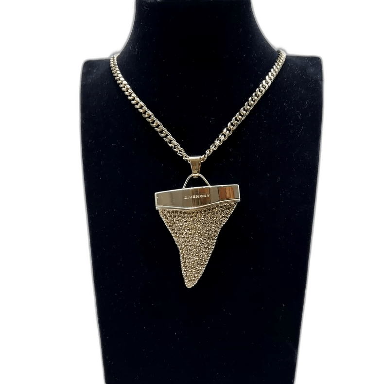 Givenchy Givenchy Givenchy Shark Tooth Gold Necklace -2507 Size ONE SIZE - 1 Thumbnail