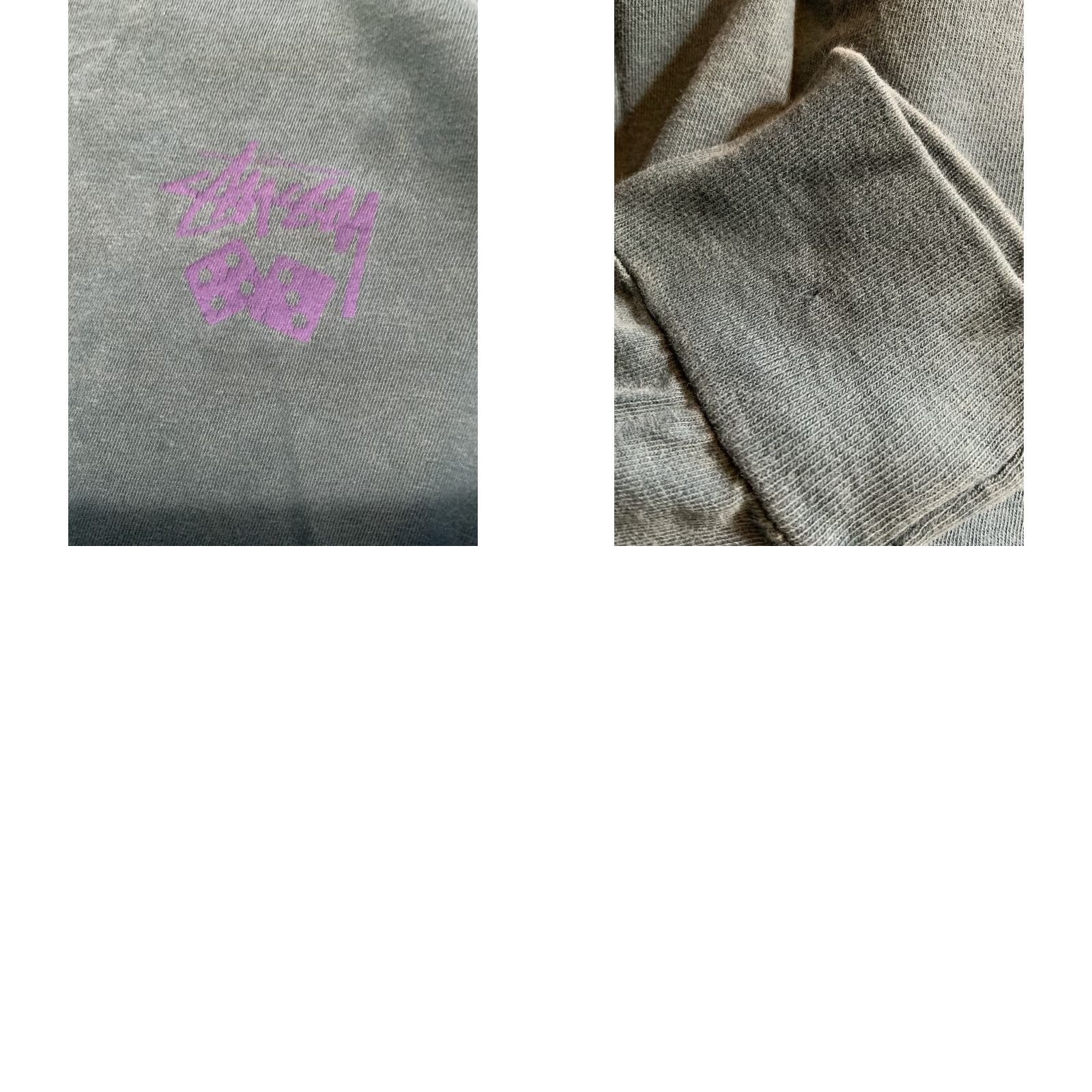 Vintage Stussy Pigment Dyed Blue Dice Skateboarding Graphic L/S Crewneck T-Shirt Sz. S Mens Blue Dice Skateboarding Graphic L/S Crewneck T-Shirt Sz. S Size US S / EU 44-46 / 1 - 8 Thumbnail