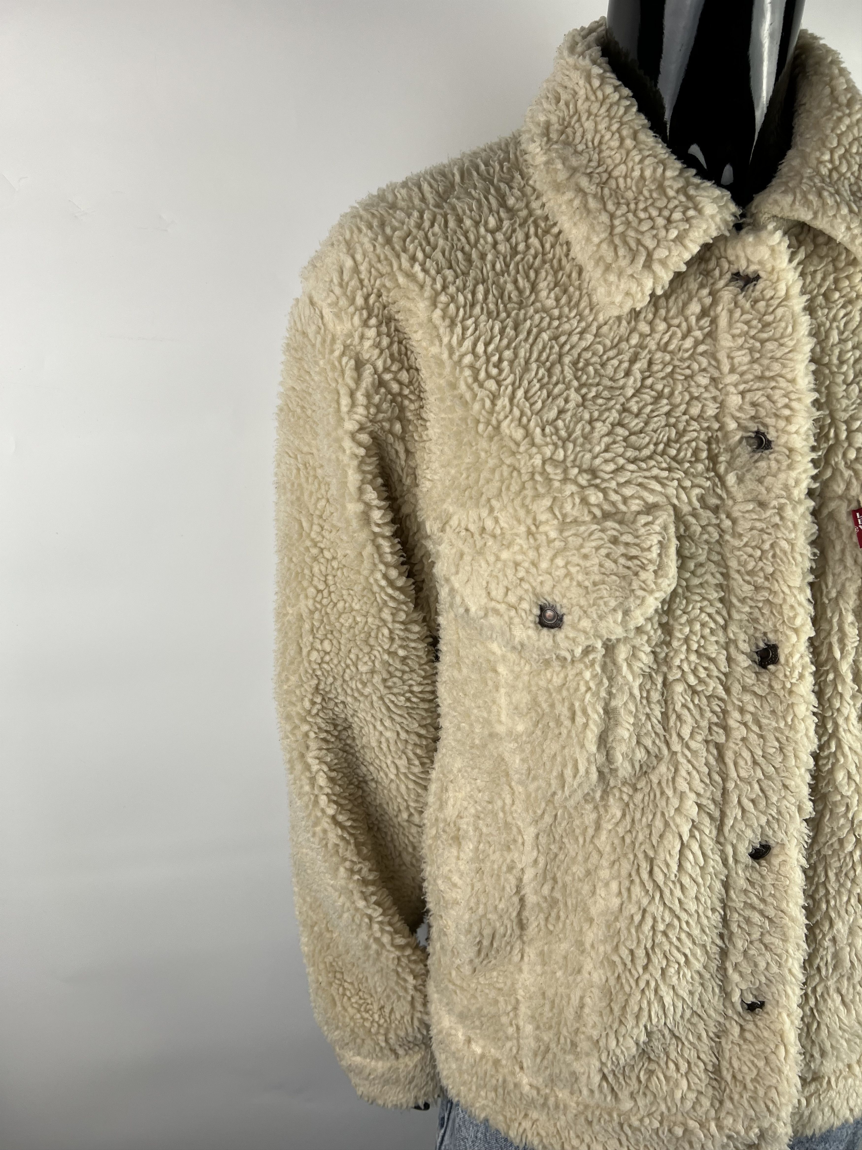 Levi's Levis Sherpa Jacket Size L Size L / US 10 / IT 46 - 6 Thumbnail