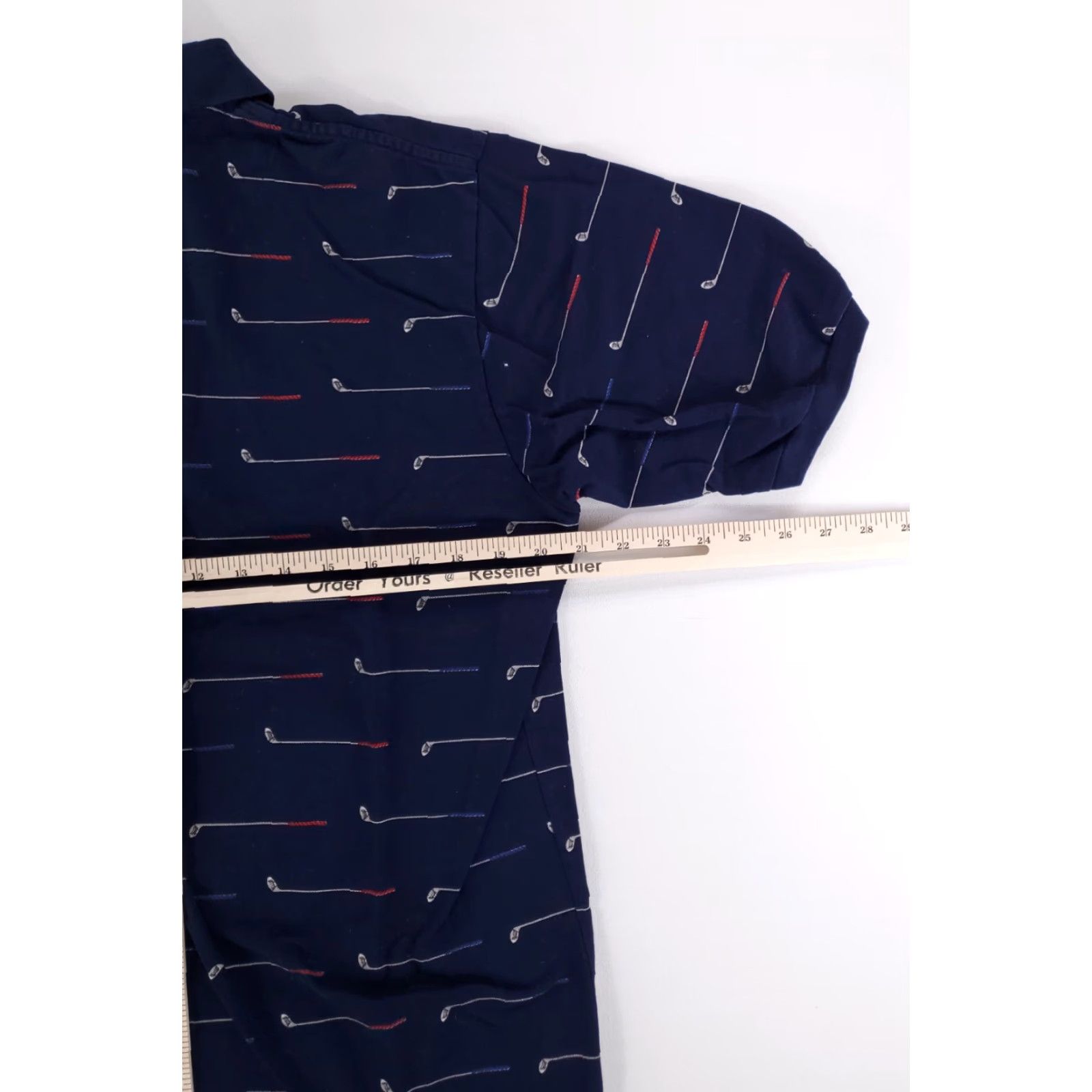 Polo Ralph Lauren Ralph Lauren Polo Golf Shirt AOP Golf Club Blue Mens L Polo Size US L / EU 52-54 / 3 - 4 Thumbnail