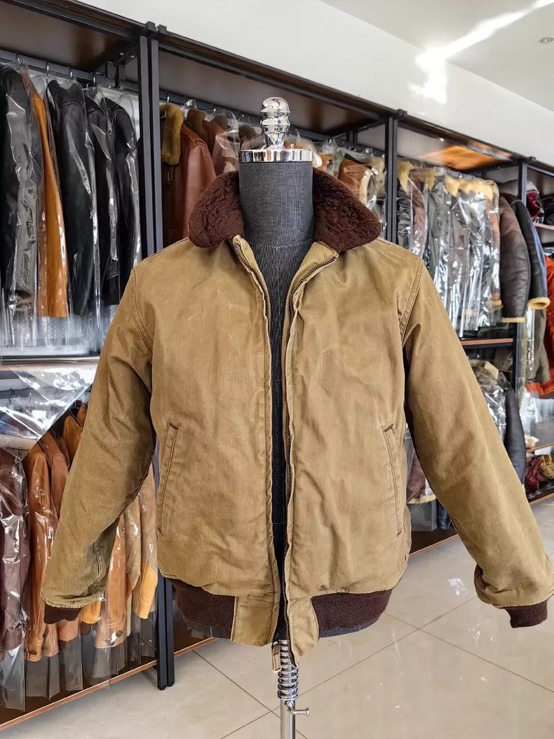 Freewheelers freewheelers Navy Ground Service Jacket 2504-Nextarrow Size US XXS / EU 40 - 1 Thumbnail