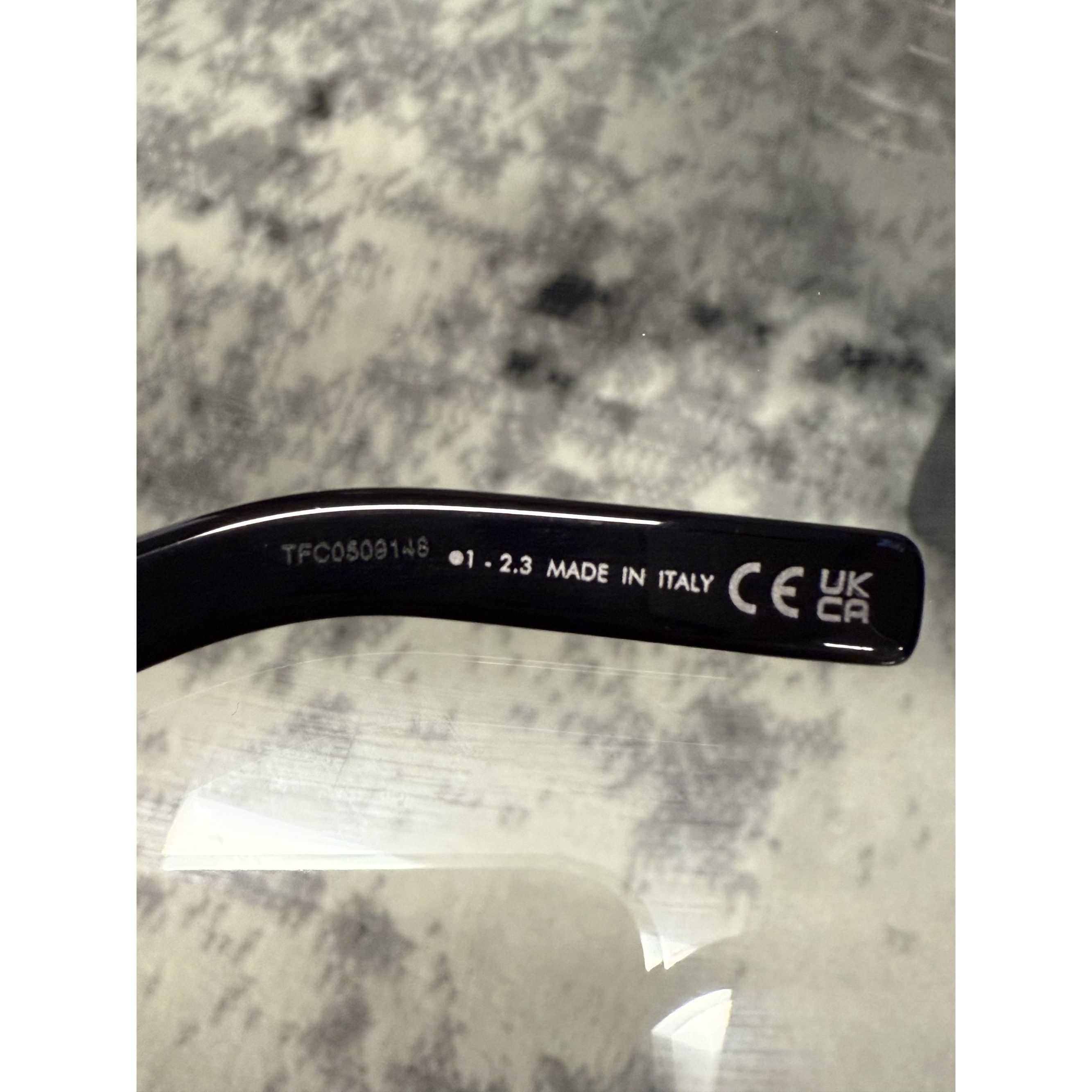 Dior Christian Dior CD Diamond S61 Black Rectangular Sunglasses W Size ONE SIZE - 8 Thumbnail