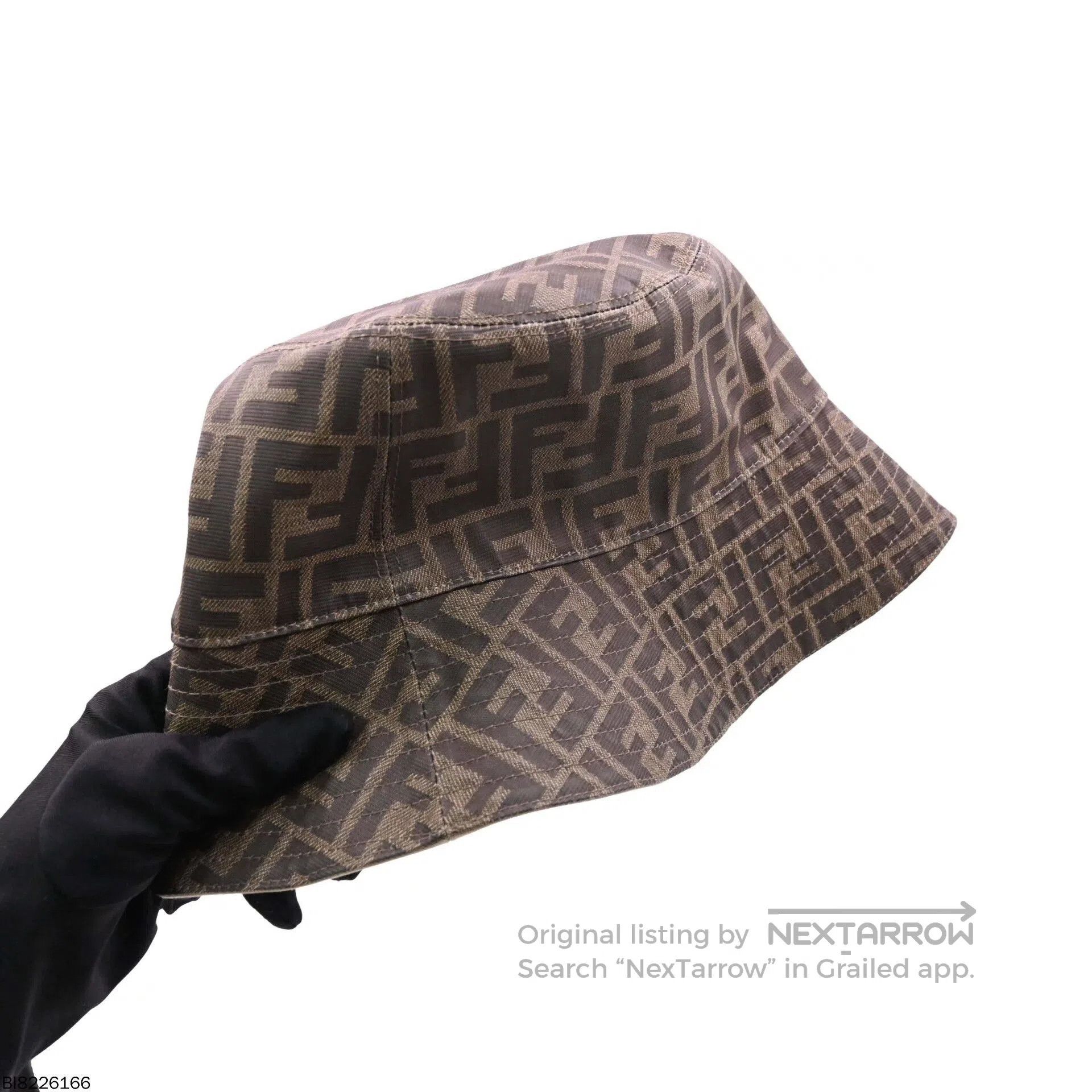 Fendi fendi ff monogram bucket hat 58cm. Size ONE SIZE - 4 Thumbnail