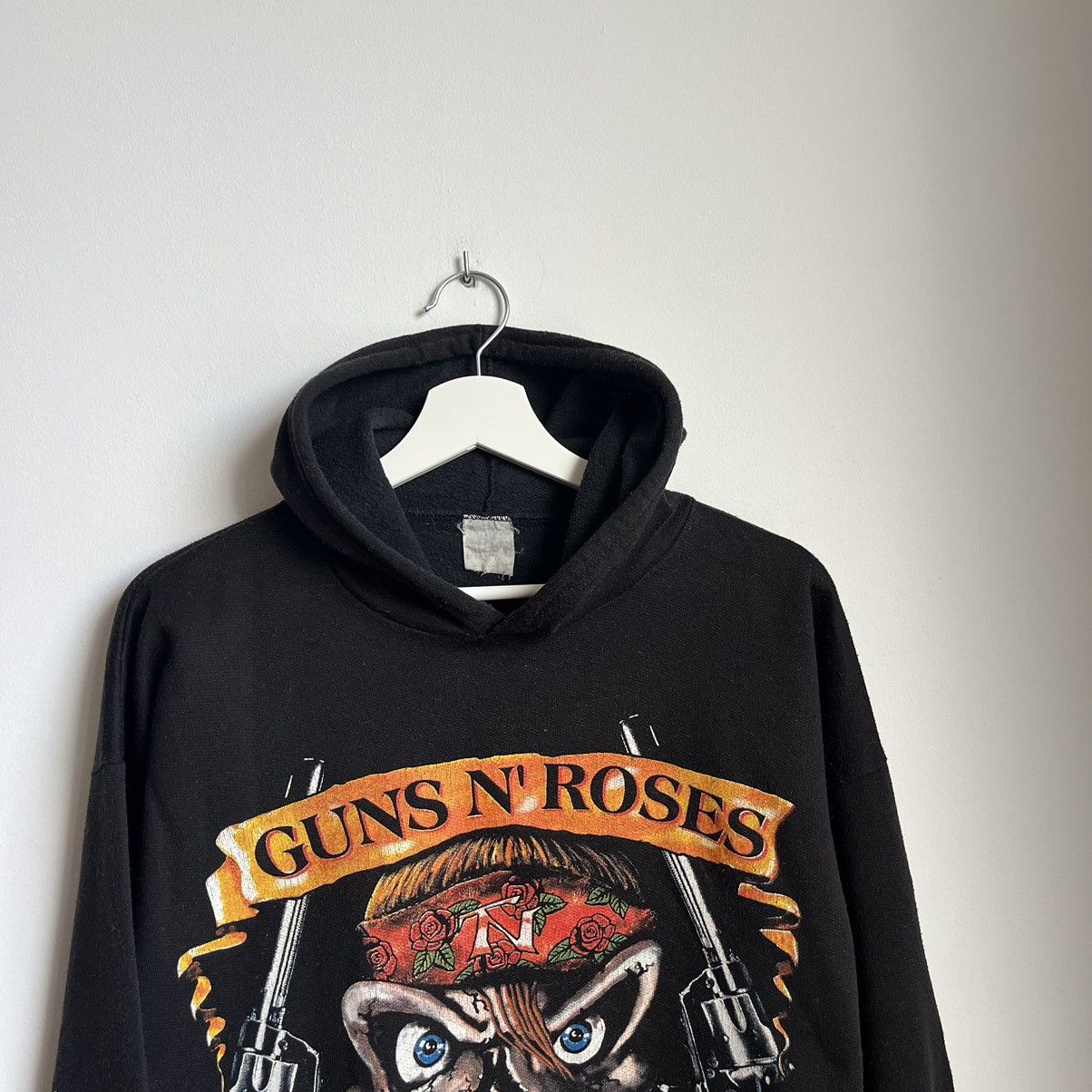 Band Tees 80s Guns N’Roses Vintage Full Print Hoodie Size US M / EU 48-50 / 2 - 2 Thumbnail