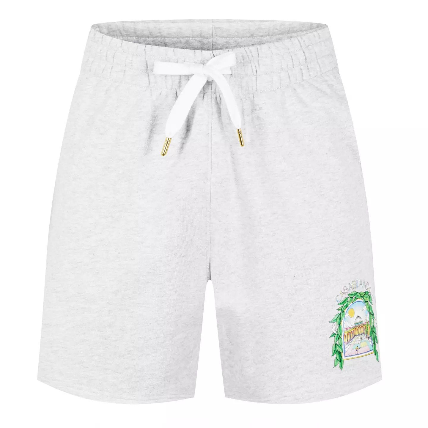 Casablanca o1g2r1mq0426 Larche Jogger Shorts in Grey Size US 28 / EU 44 - 1 Thumbnail