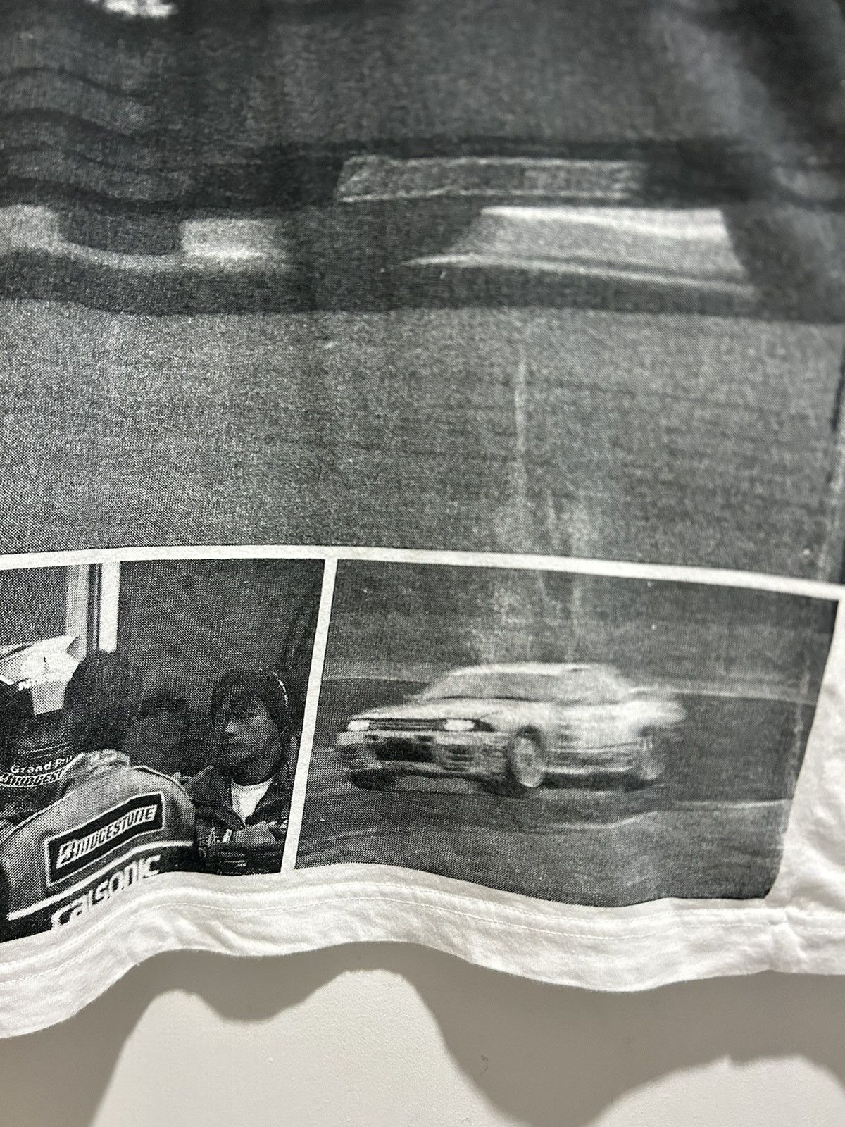 Vintage Vintage Bridgestone Nissan Skyline R32 Grand Prix 90s Tee Size US XL / EU 56 / 4 - 4 Thumbnail