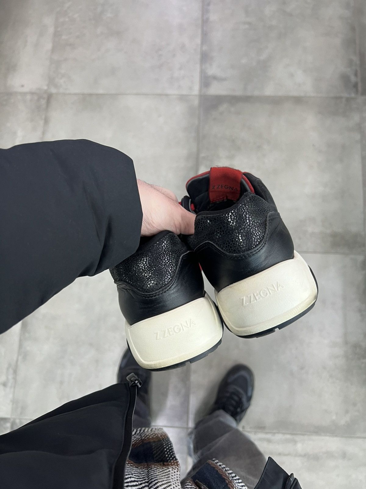 Z Zegna VERY RARE ERMENEGILDO Z ZEGNA ITALIAN DESIGNER SNEAKERS Y2K Size US 10 / EU 43 - 7 Thumbnail