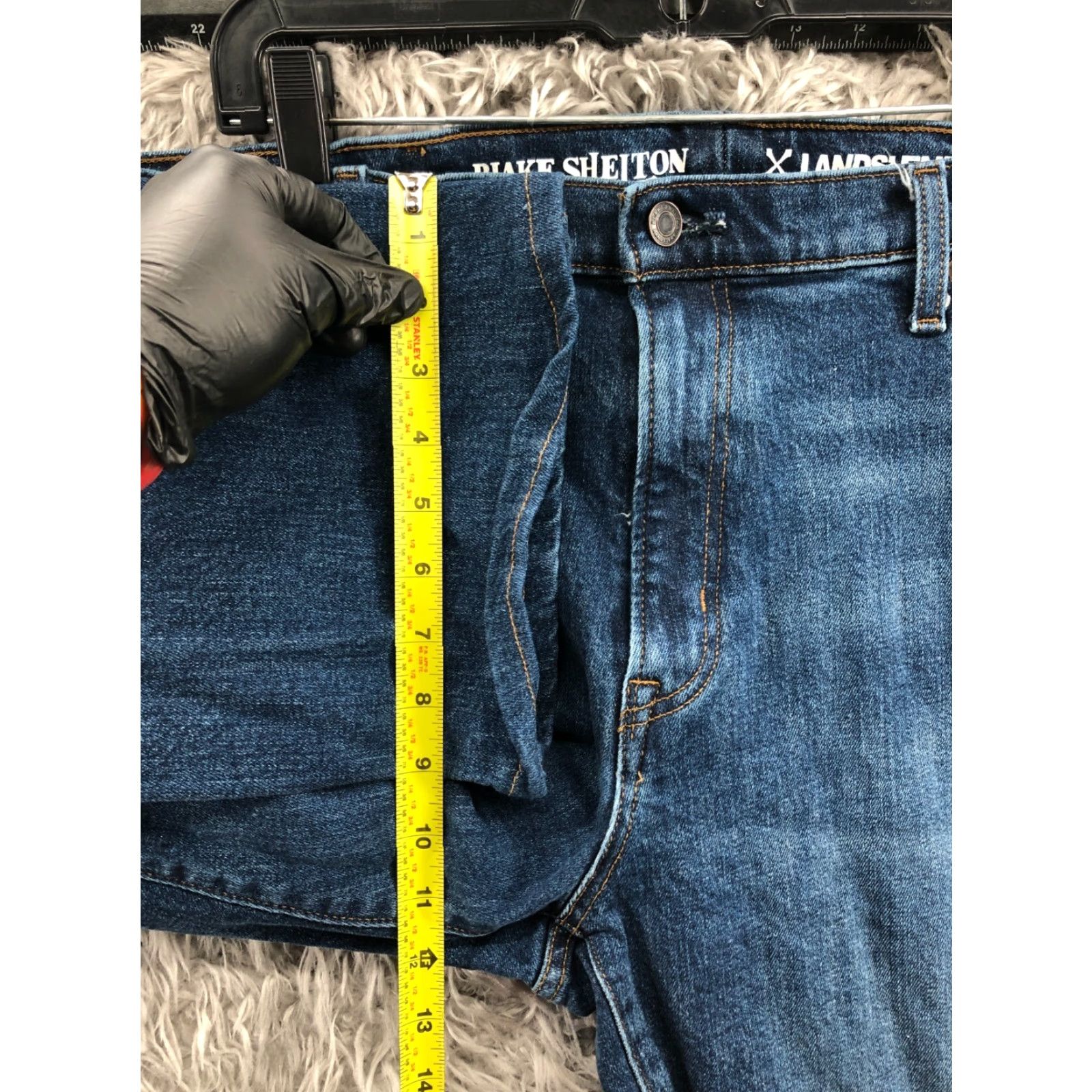 Lands' End Lands' End Capri Jeans Mens 40 Blue Medium Wash Mid Rise Blake Shelton Size US 40 / EU 56 - 4 Thumbnail