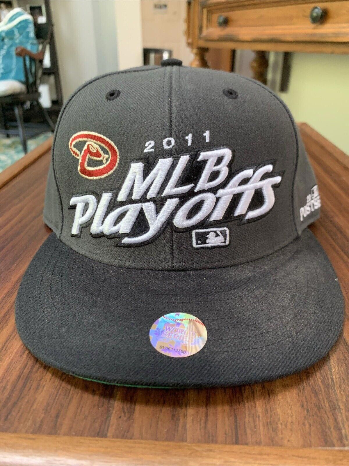 47 Brand Arizona Diamondbacks 2011 MLB Playoffs Adjustable Hat Cap Size ONE SIZE - 1 Thumbnail