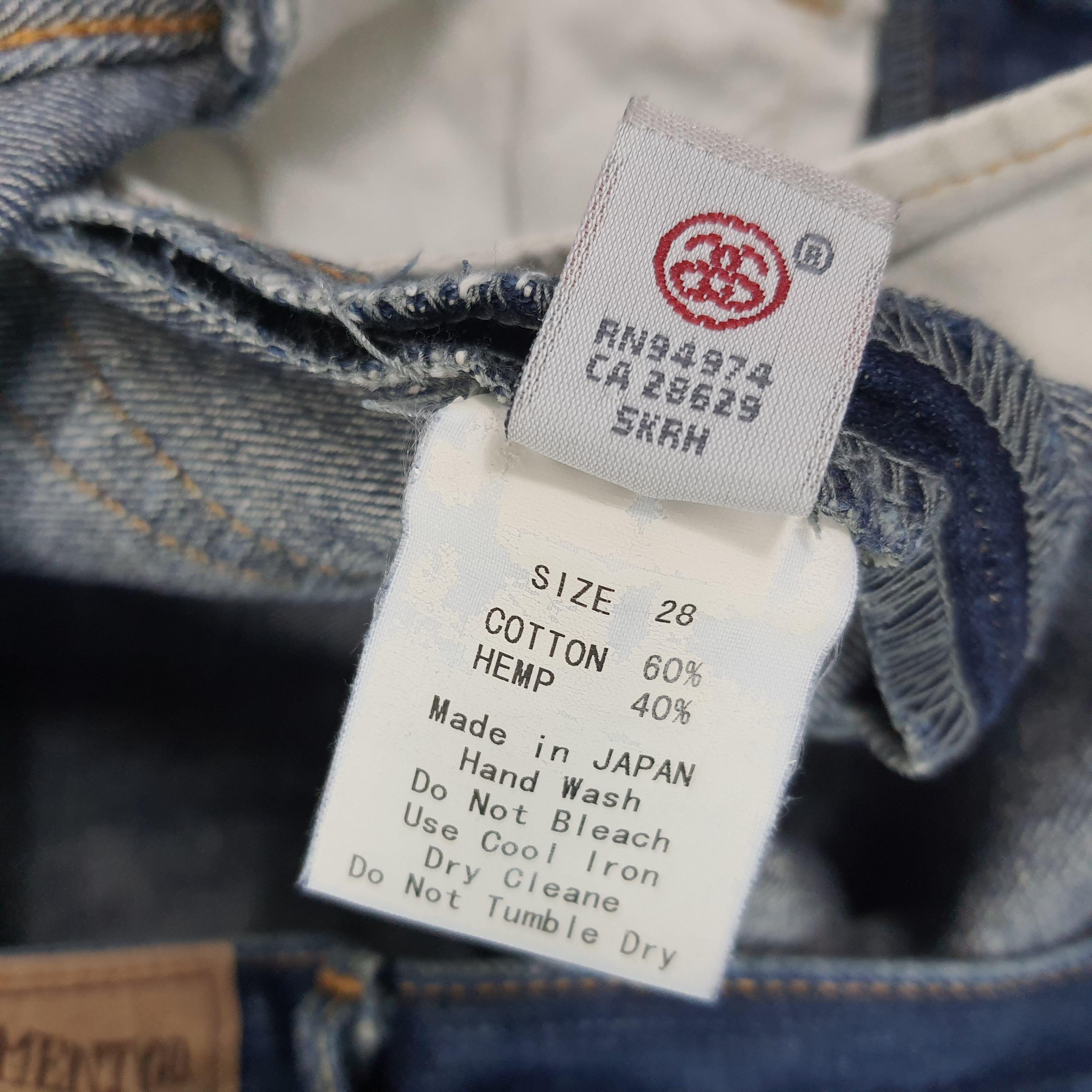 Stussy Vintage Stussy x Futura Rare Custom Logo Jeans C228N33 Size US 27 - 11 Thumbnail