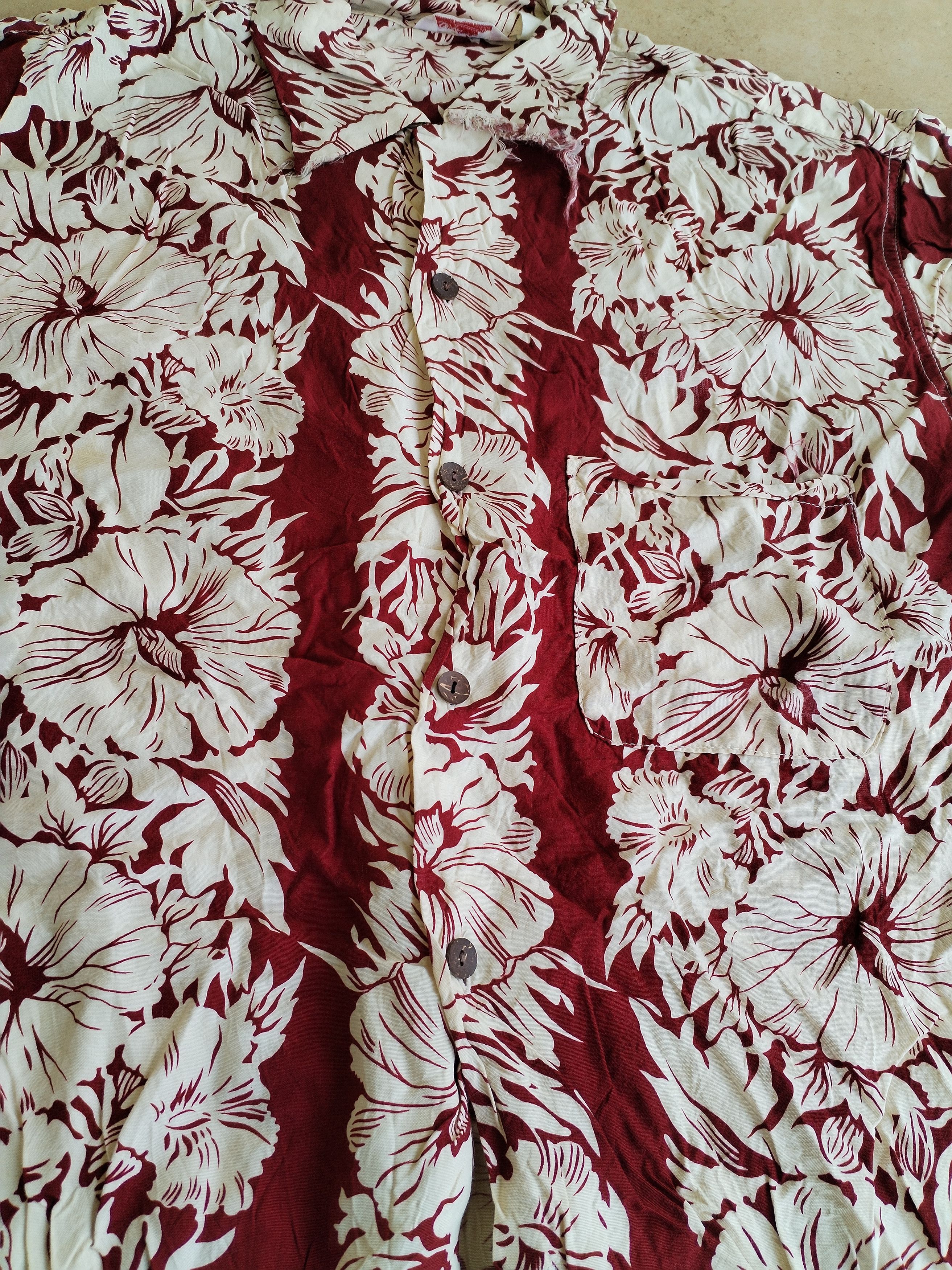 Sugar Cane Distressed Sun Surf Button Up Size US M / EU 48-50 / 2 - 3 Thumbnail