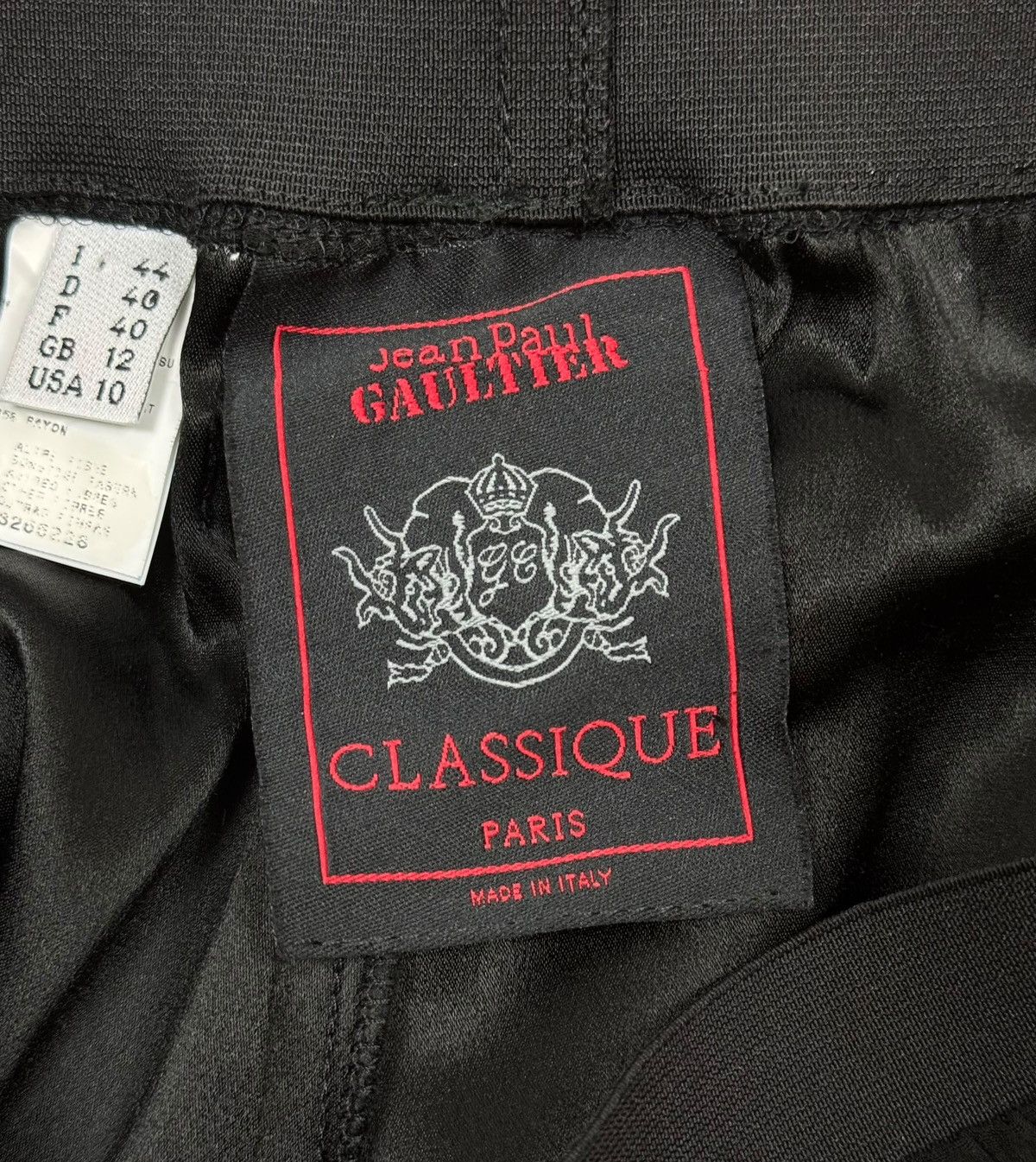 Jean Paul Gaultier × Vintage Jean Paul Gaultier Vintage Baggy Pants Acetate-Rayon size 10 Size 32" / US 10 / IT 46 - 9 Thumbnail