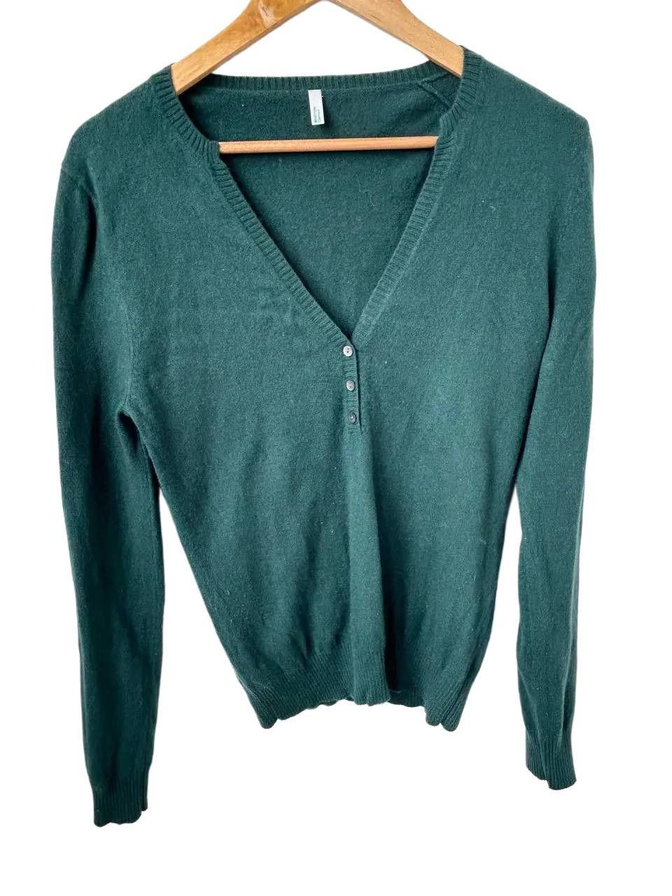United Colors Of Benetton Benetton wool sweater #168 Size L / US 10 / IT 46 - 1 Thumbnail