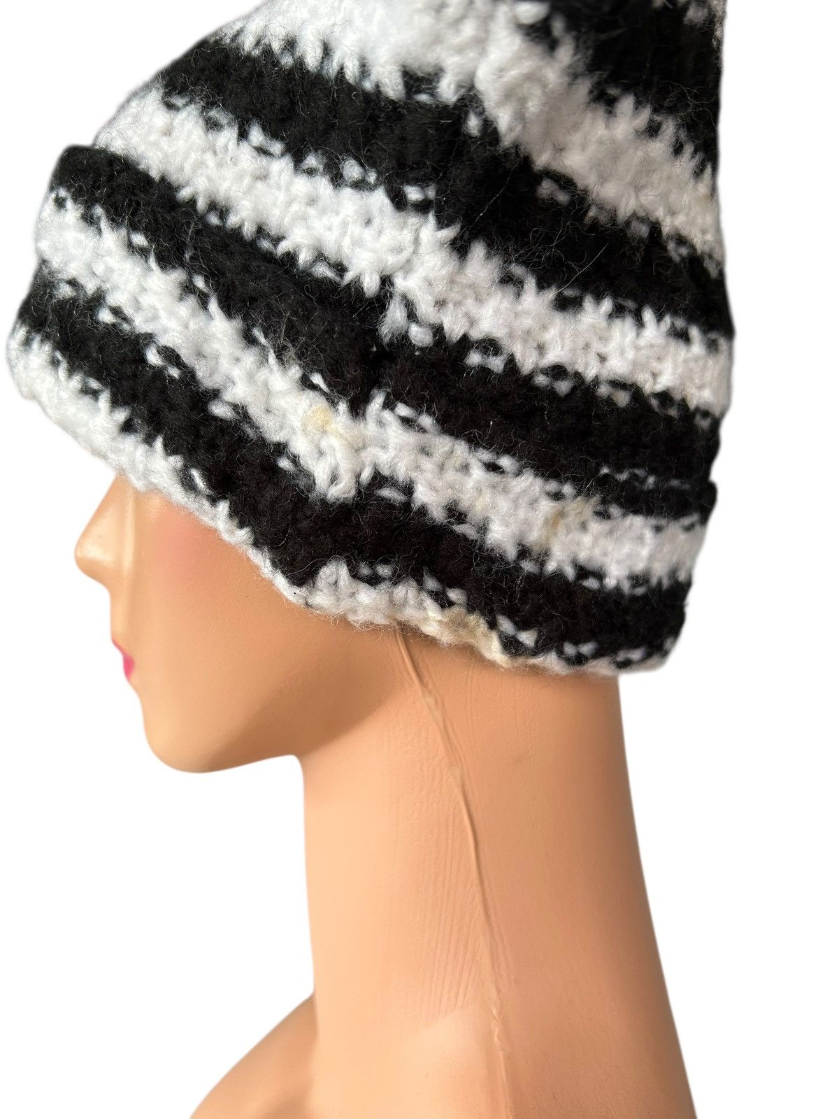 Kapital Hunny Horn Devil Crochet Knitted Handmade Beanie Hats Size ONE SIZE - 8 Thumbnail
