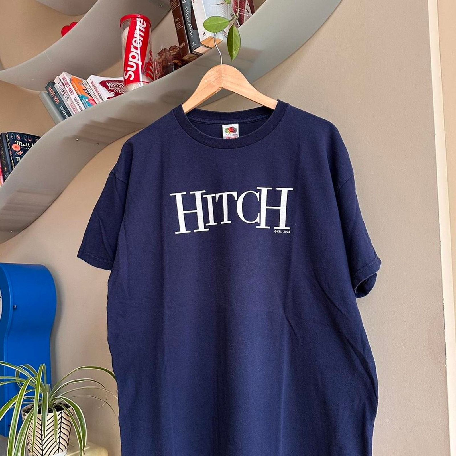 Fruit Of The Loom × Vintage Vintage 2004 Hitch Movie Promo Shirt Size US XL / EU 56 / 4 - 2 Thumbnail