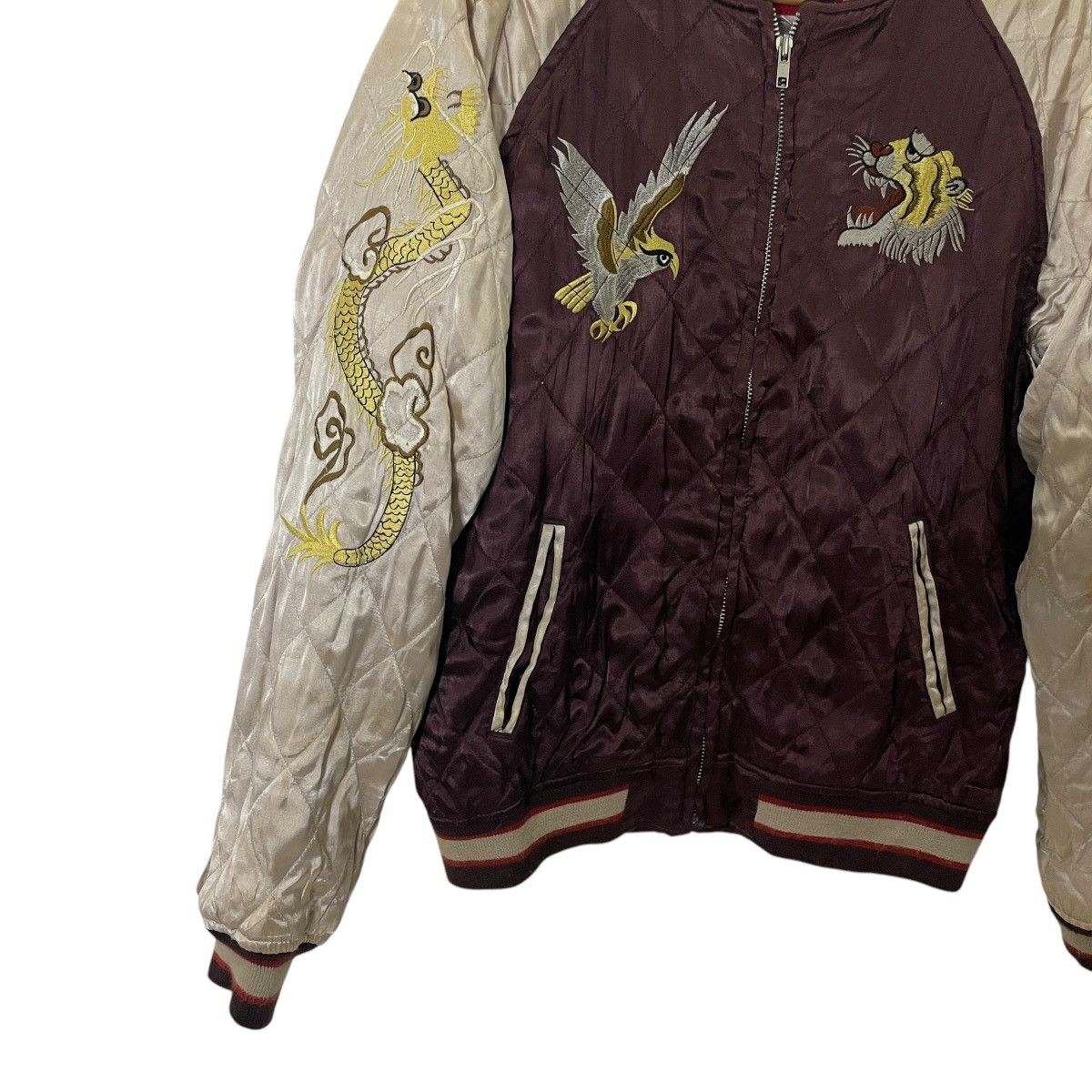 Japanese Brand Vintage Houston Japan Sukajan Embroidery Jacket Size US M / EU 48-50 / 2 - 10 Thumbnail