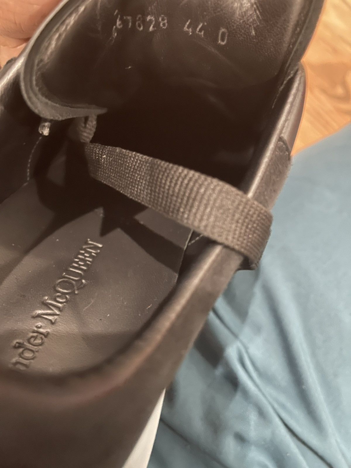 Alexander McQueen Black and Blue/clear Alexander Mcqueen size 11/44 stan smith Size US 11 / EU 44 - 6 Thumbnail