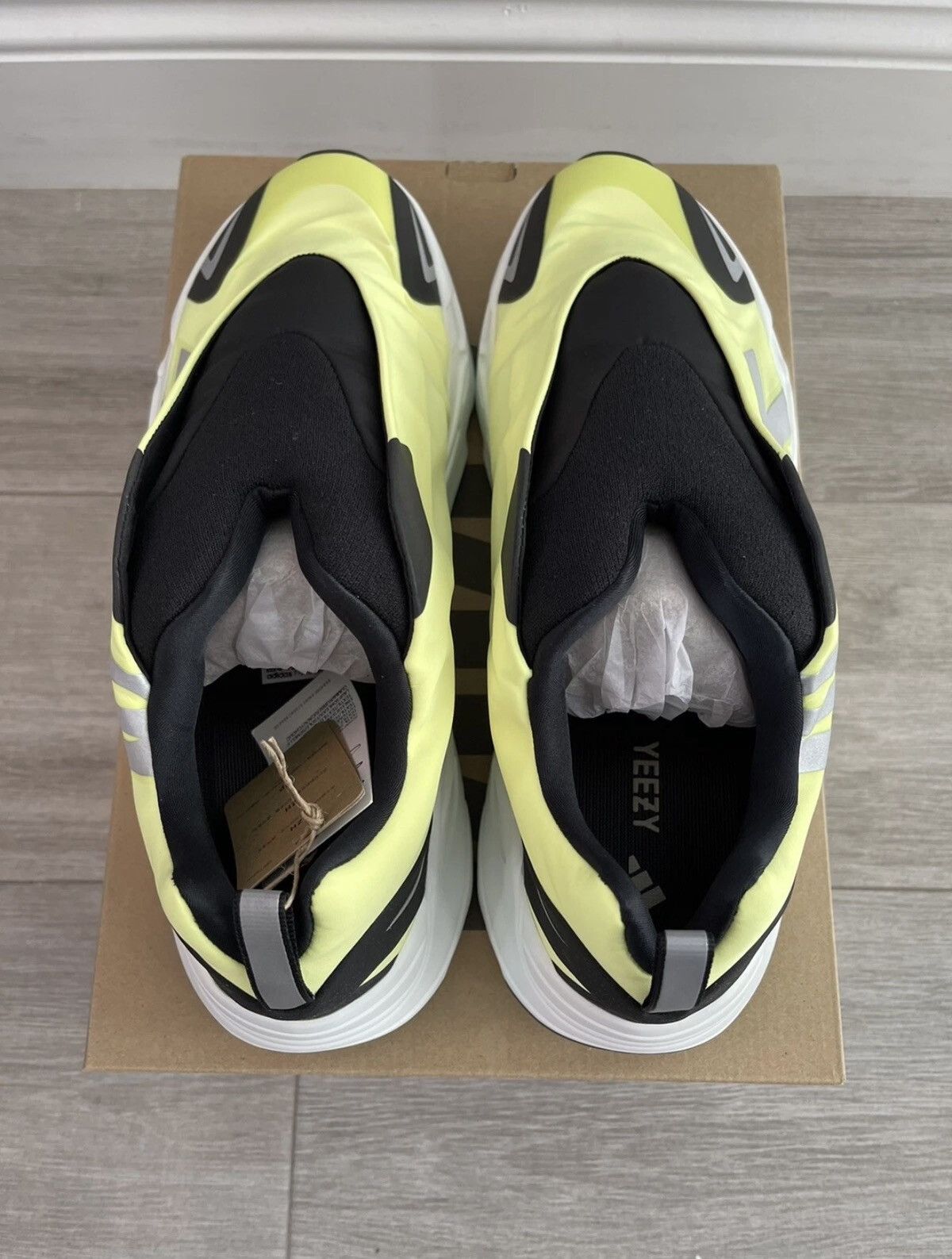 Adidas ADIDAS Yeezy Boost 700 MNVN Laceless GY2055 Phosphor Size 12 Size US 12 / EU 45 - 6 Thumbnail