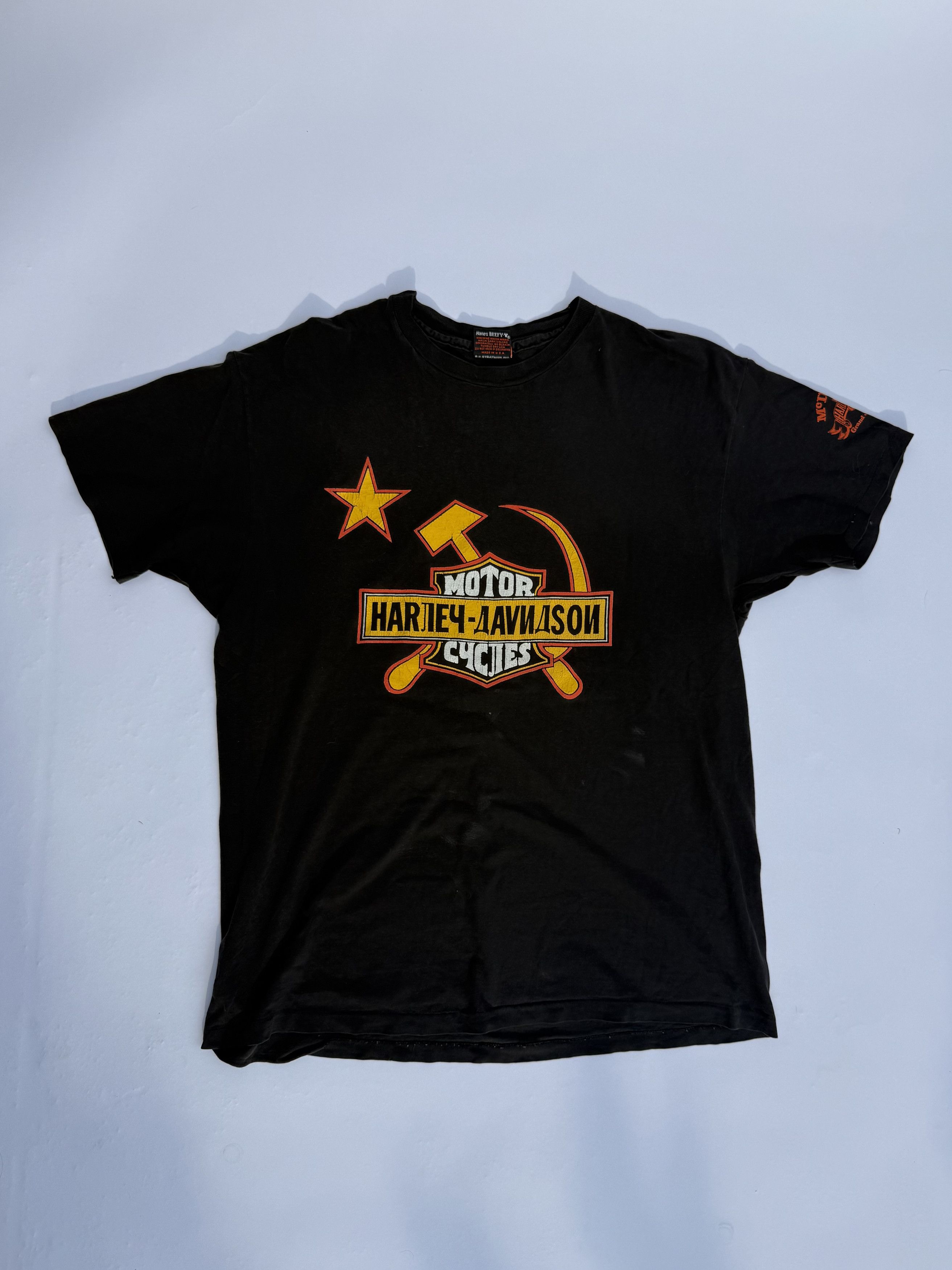 Russian Harley Davidson Shirt | Grailed