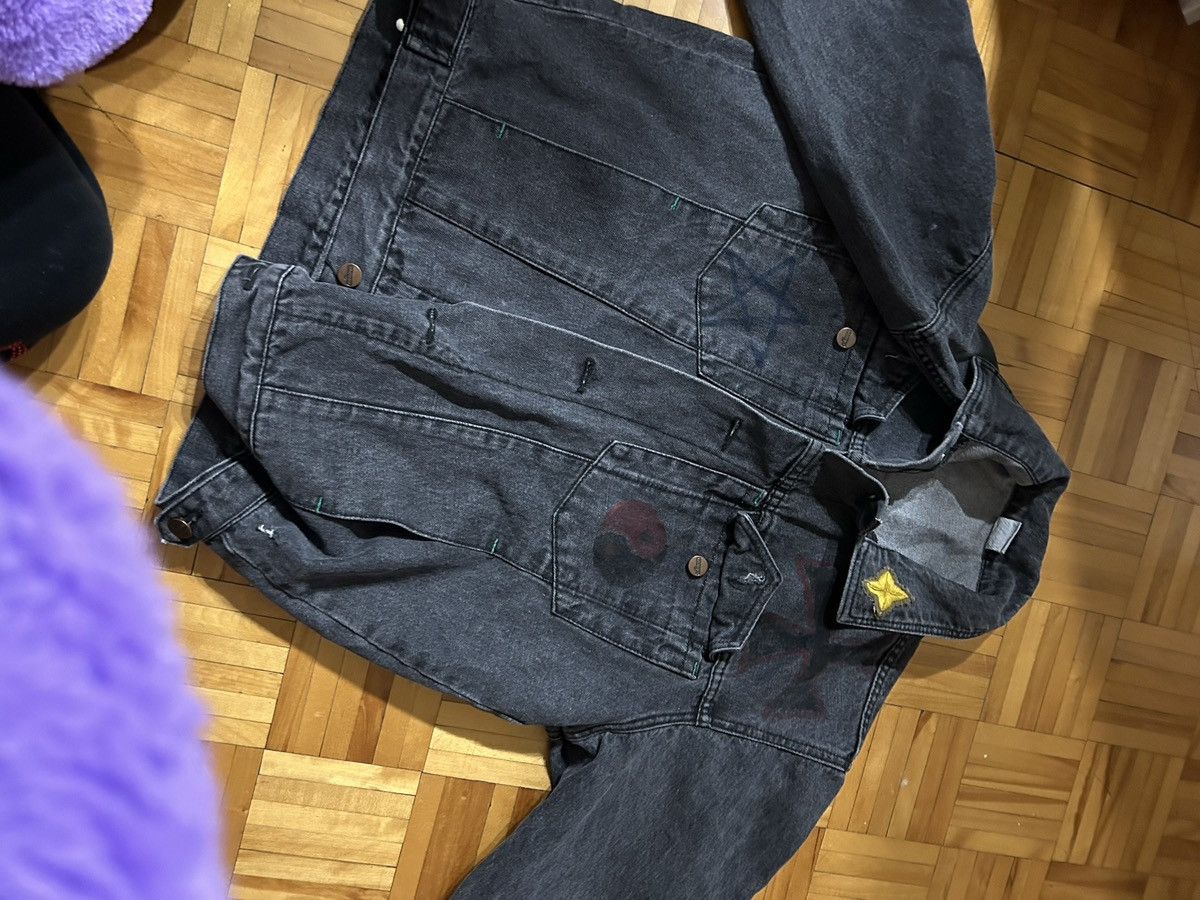 Vintage × Wrangler Vintage denim jacket with patches Size US S / EU 44-46 / 1 - 2 Thumbnail
