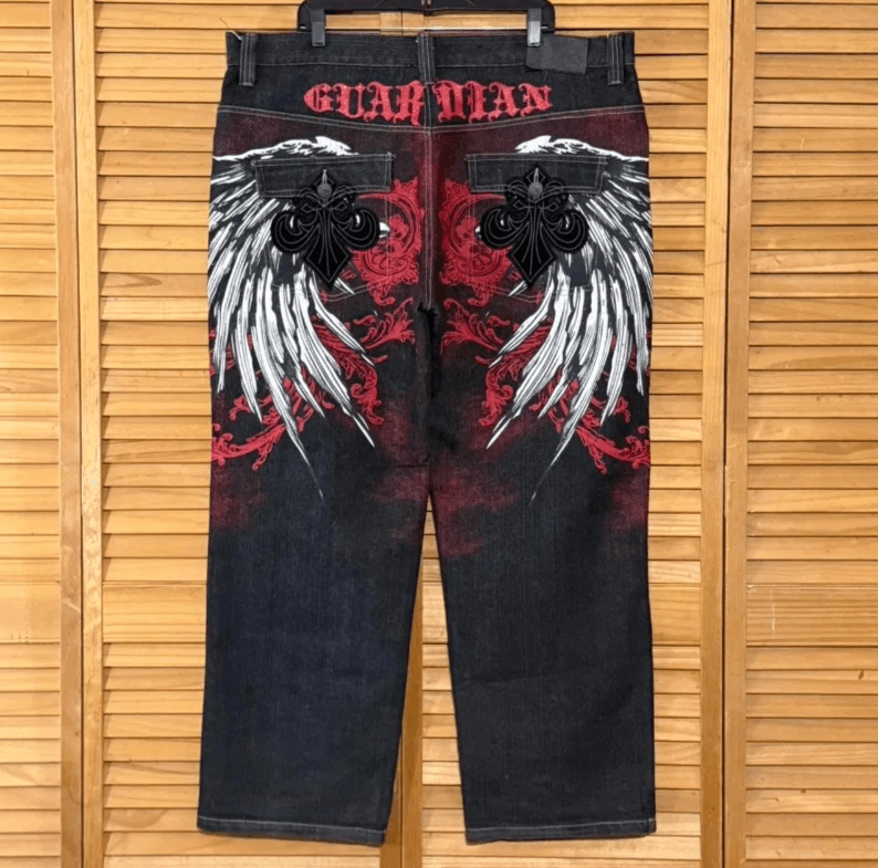 Japanese Brand Street Fashion Trend Jeans Size US 36 / EU 52 - 1 Thumbnail
