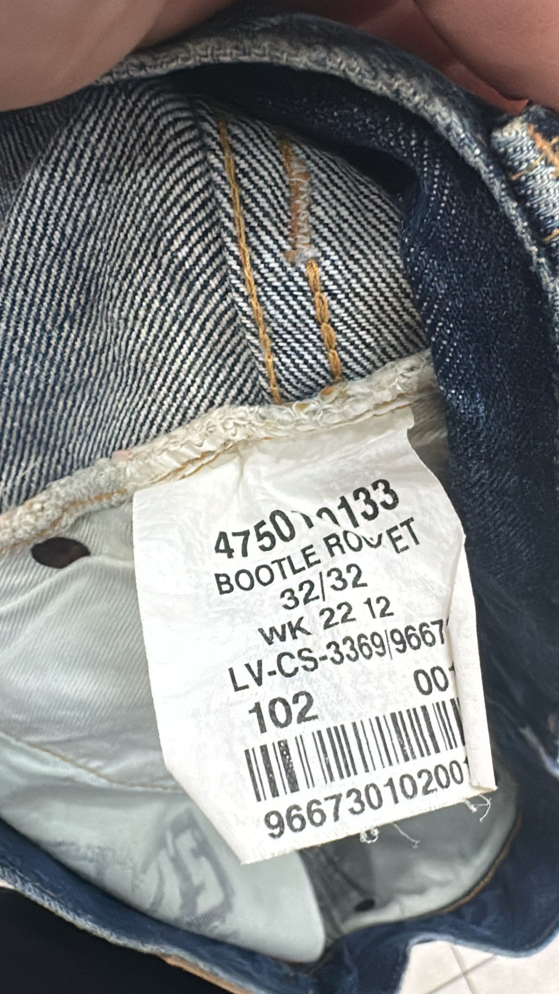 Levi's Vintage Clothing LVC Levi's Vintage Clothing 1947 501XX BigE Selvedge Jeans Size US 32 / EU 48 - 12 Thumbnail