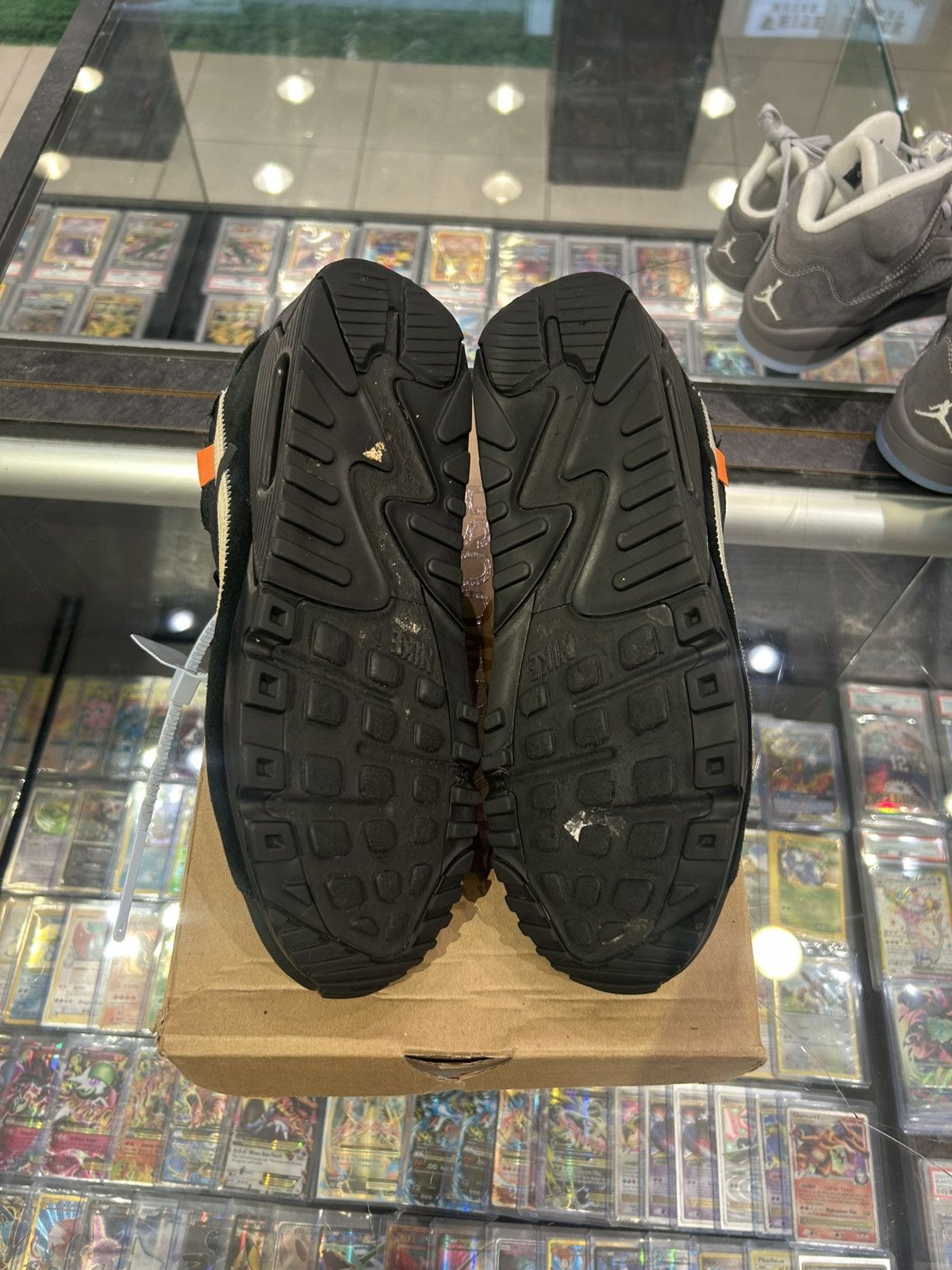 Nike × Off-White Nike Airmax 90 Off-White Black Size US 8 / EU 41 - 9 Thumbnail
