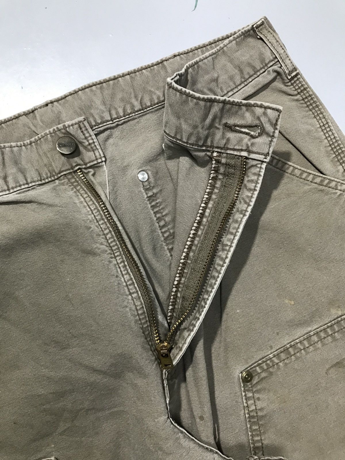 Carhartt Vintage carhartt B195 LBR double knee denim Size US 36 / EU 52 - 5 Thumbnail