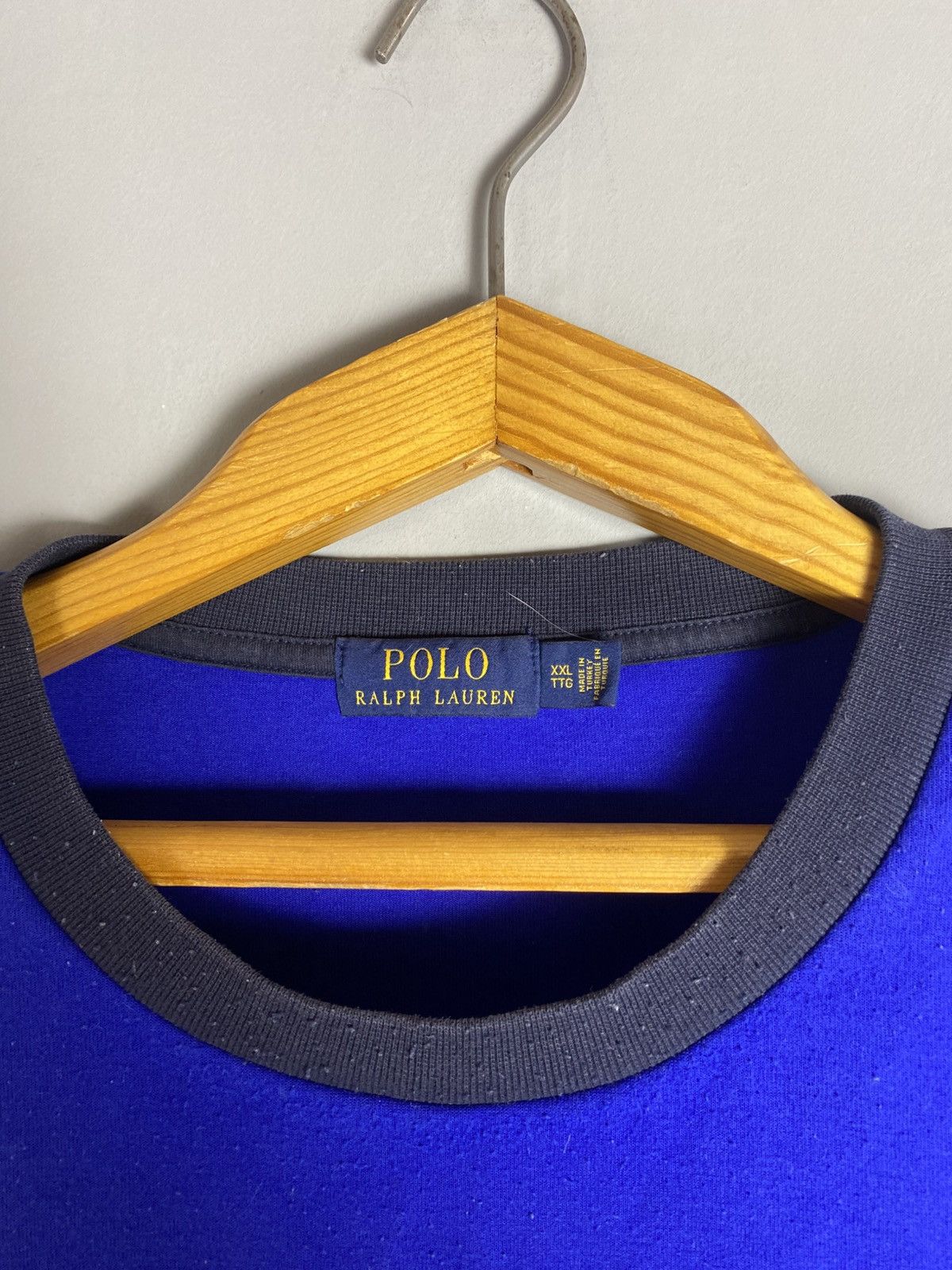 Vintage Vintage Polo Ralph Lauren sweatshirt Size US XXL / EU 58 / 5 - 5 Thumbnail