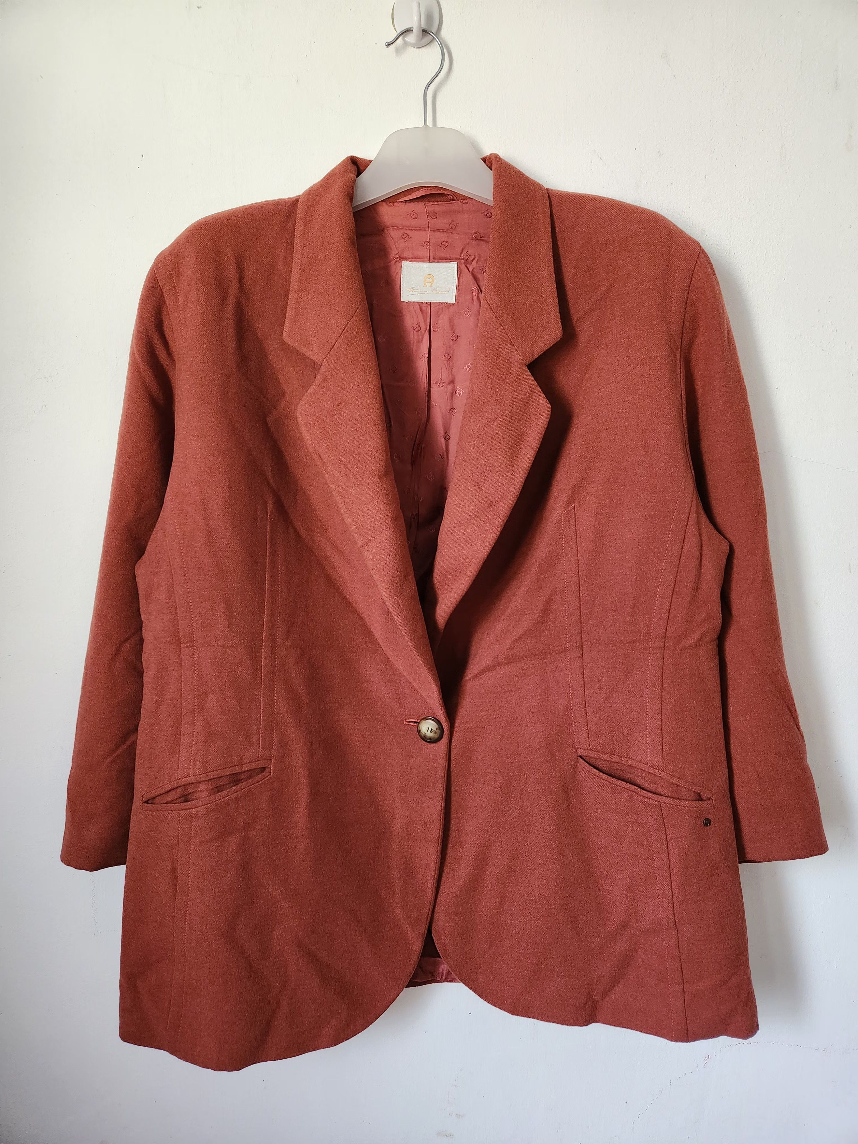Etienne Aigner Vintage Etienne Aigner Women Blazer Size L / US 10 / IT 46 - 1 Thumbnail