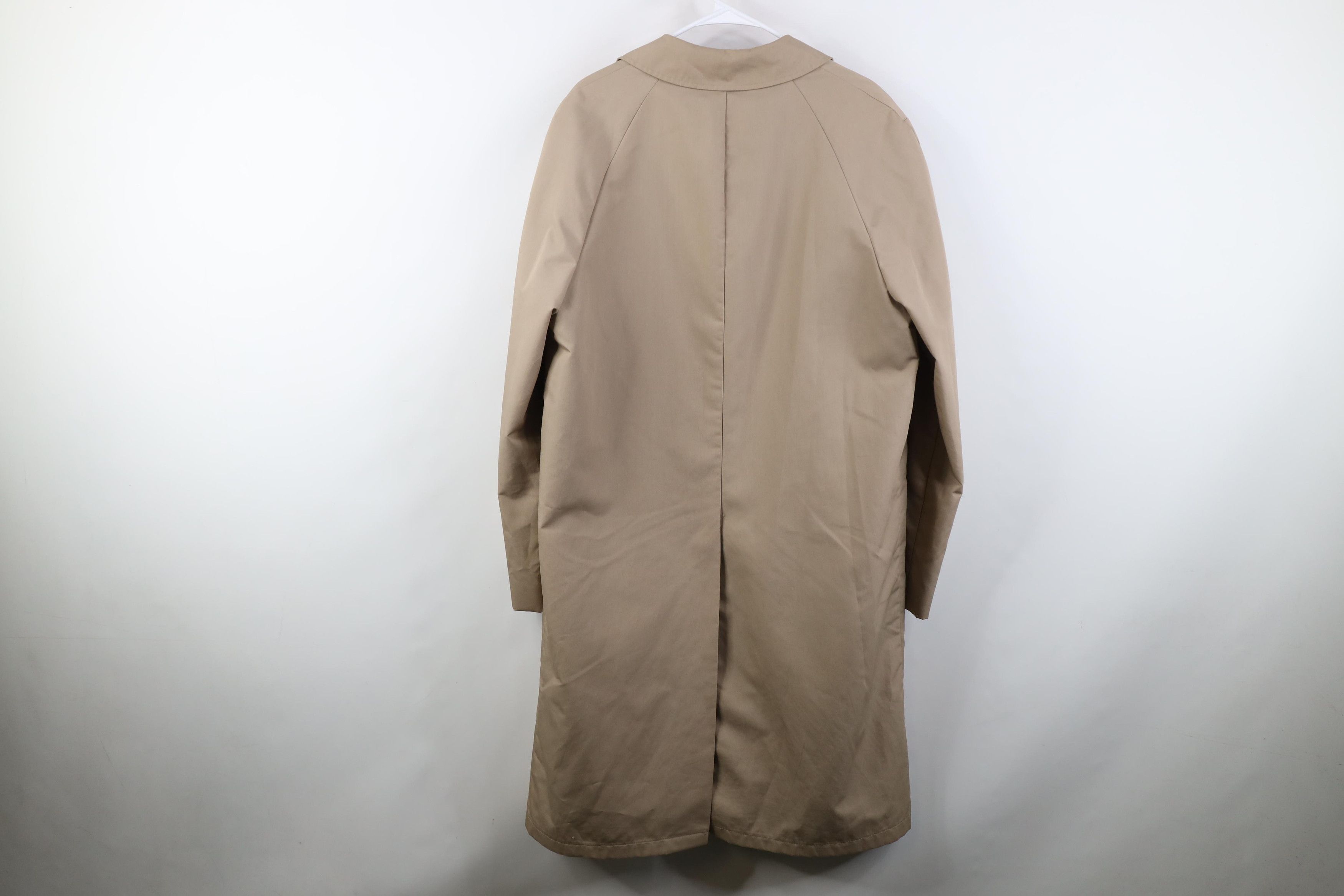Vintage Vintage 70s Streetwear Trench Coat Rain Jacket Beige USA Size US XXL / EU 58 / 5 - 17 Thumbnail