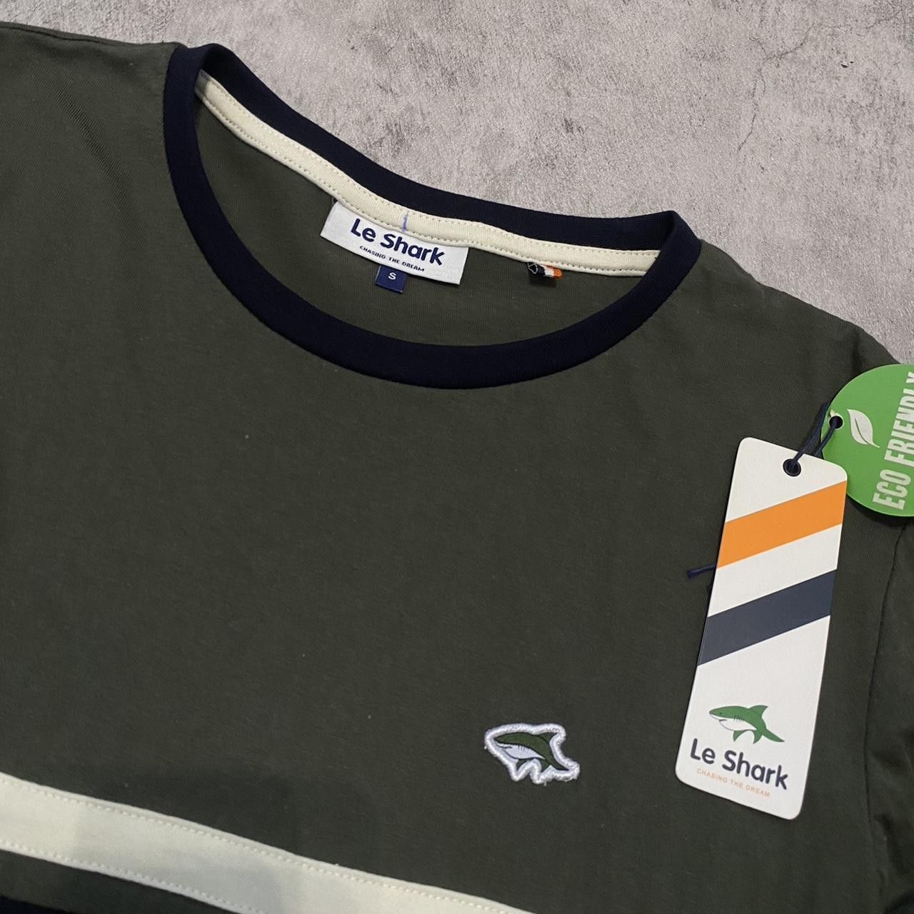 Other Green La Shark long sleeve shirt with blue trim Size US S / EU 44-46 / 1 - 3 Thumbnail