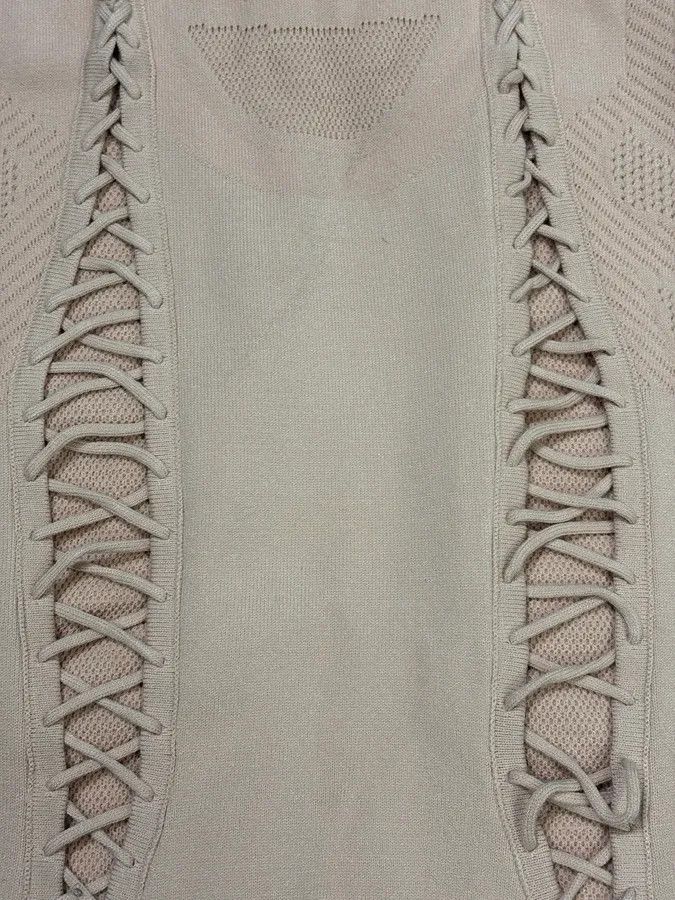 Dsquared2 SS2019 Dsquared2 Pink Knit Laced Dress Size S / US 4 / IT 40 - 8 Thumbnail
