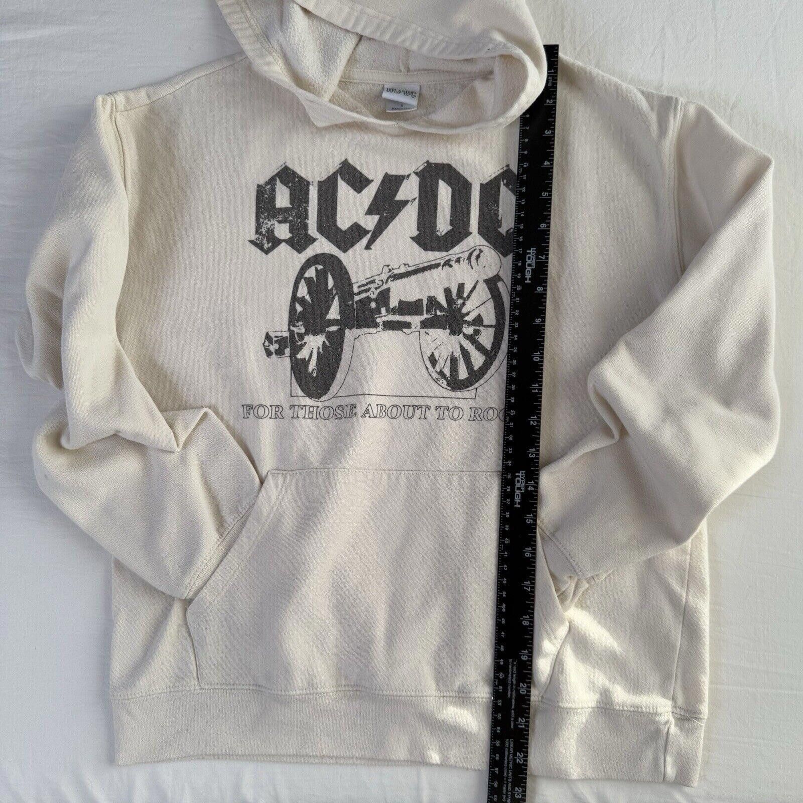 AC/DC AC/DC For Those About to Rock Hoodie Adult S Authentic Size US 30 / EU 46 - 3 Thumbnail