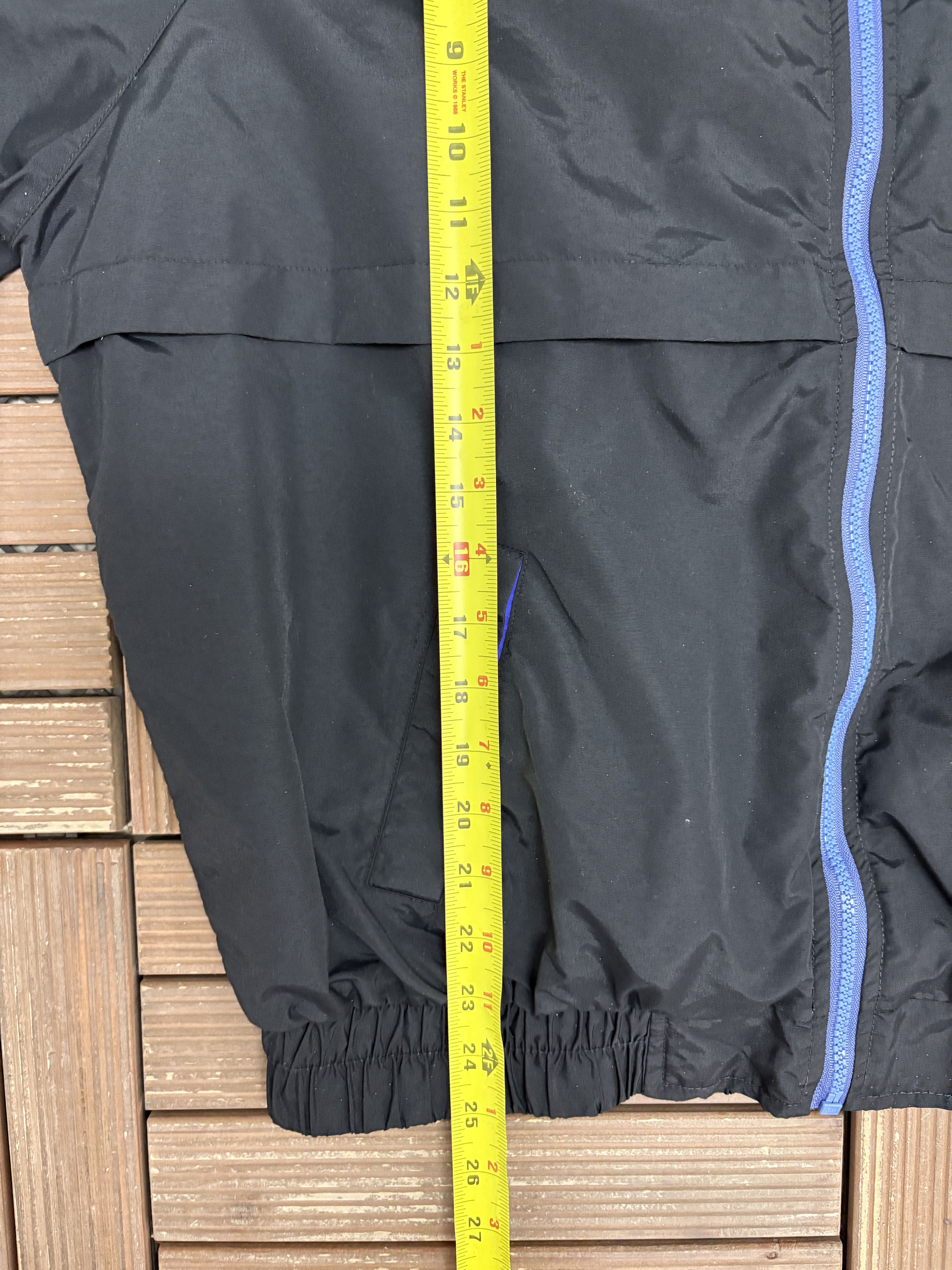 Vintage Radical Rain Gear Golf Black Vintage Windbreaker Jacket Size US L / EU 52-54 / 3 - 8 Thumbnail