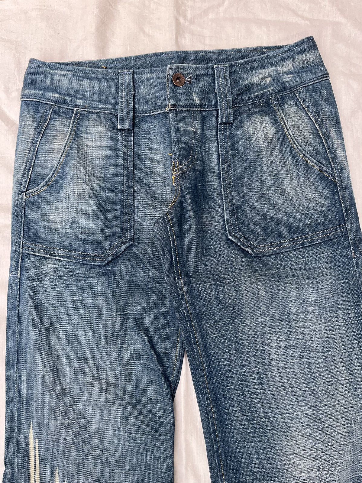 Diesel 31" Diesel Jeans Rare Pocket Bootcut Size 31" - 4 Thumbnail