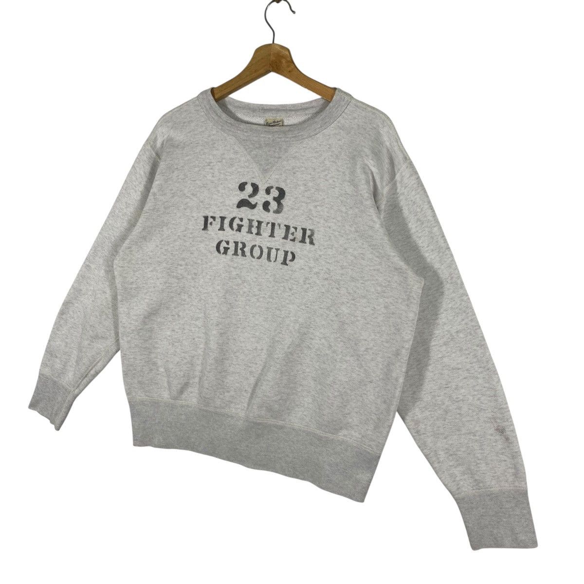 Buzz Rickson's × Toyo Enterprises × Vintage Vintage Buzz Rickson 23 Fighter Group Military Sweatshirt Size US M / EU 48-50 / 2 - 3 Thumbnail