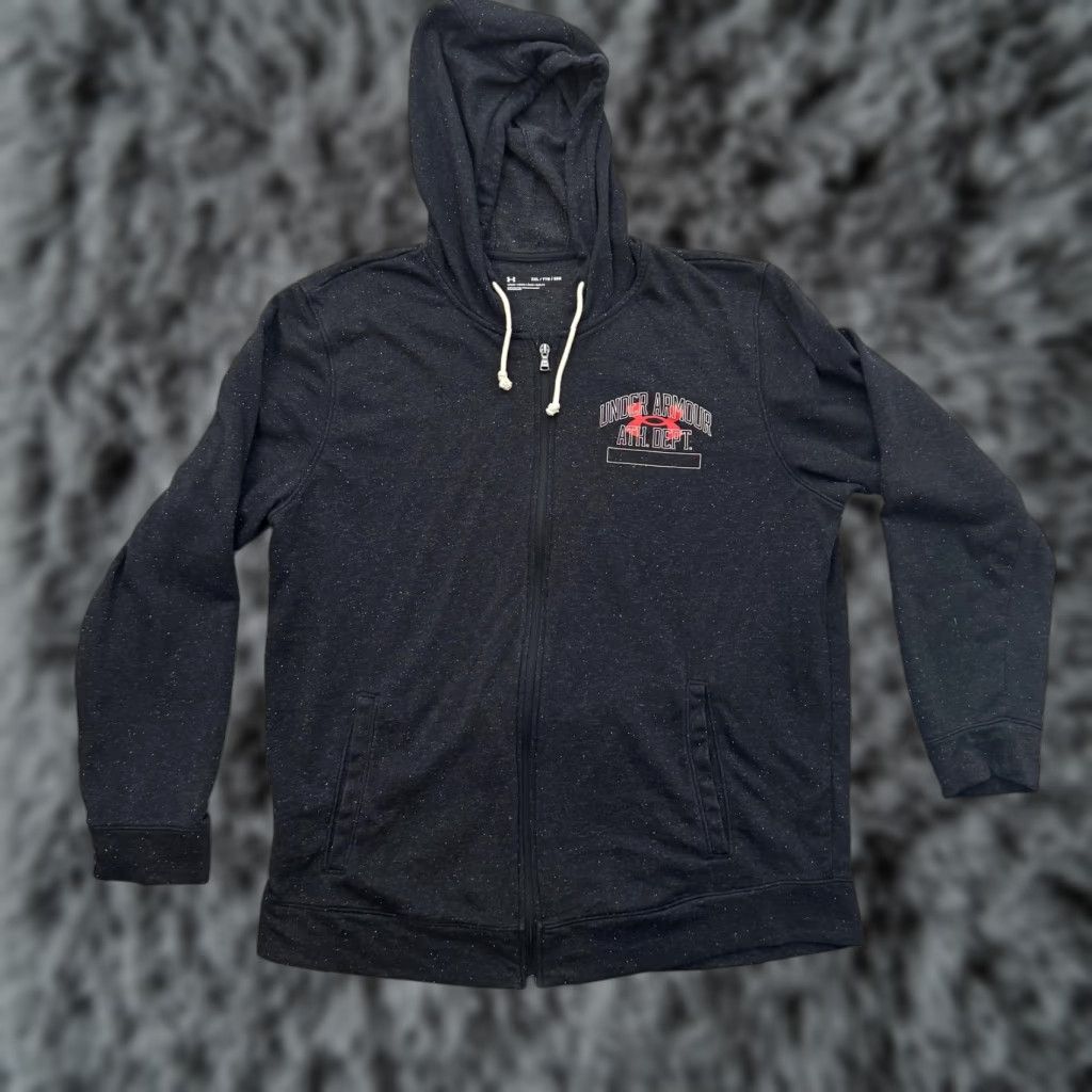 Under Armour Under Armour Hoodie Mens 2XL Athletic Sweatshirt Full Zip Athl Dept 2022 Size US XXL / EU 58 / 5 - 1 Thumbnail