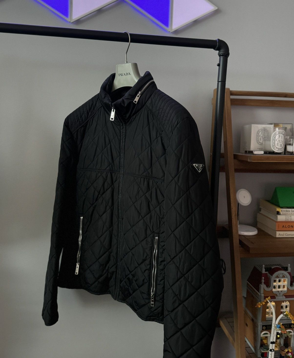 Prada Prada Quilted Zip Jacket | Grailed