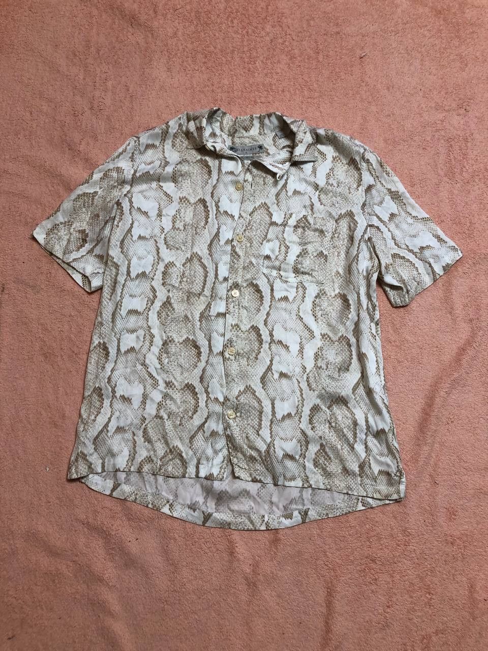 Allsaints Mens AllSaints Shirts Button Up Hawaiian crazy Size US S / EU 44-46 / 1 - 11 Thumbnail