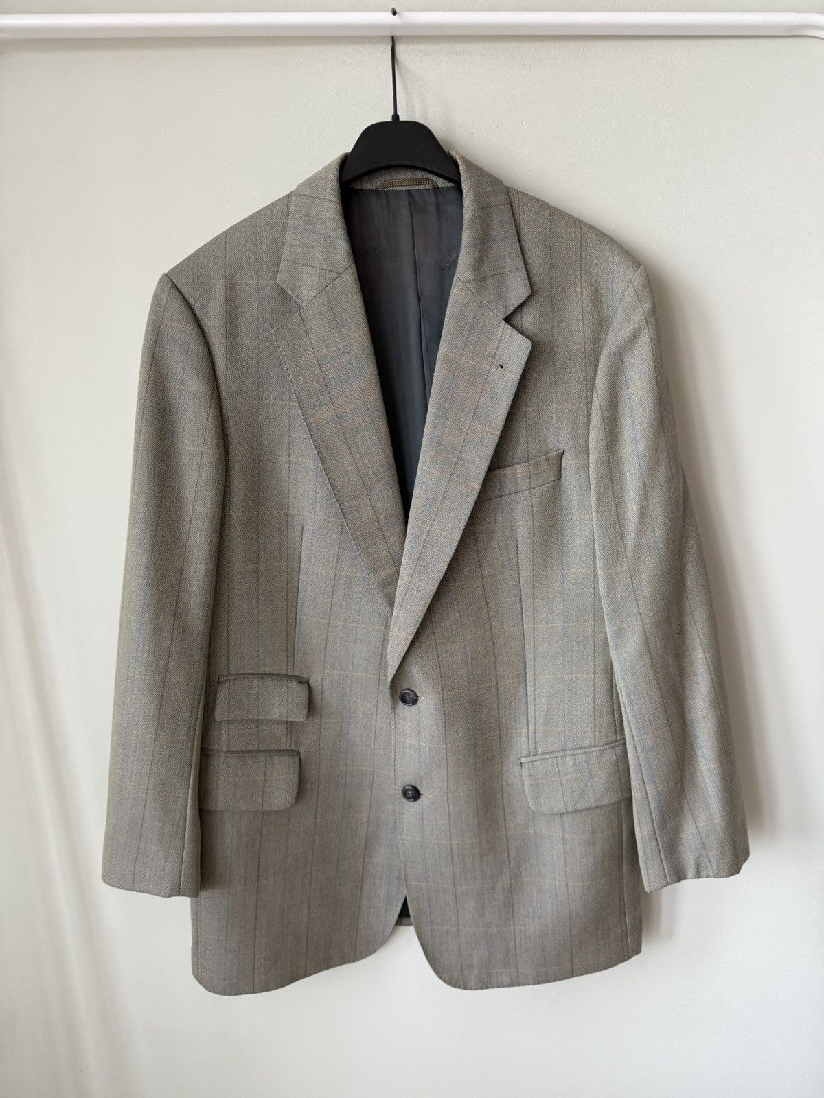 Burberry Burberry vintage archive wool check blazer jacket Size US L / EU 52-54 / 3 - 1 Thumbnail