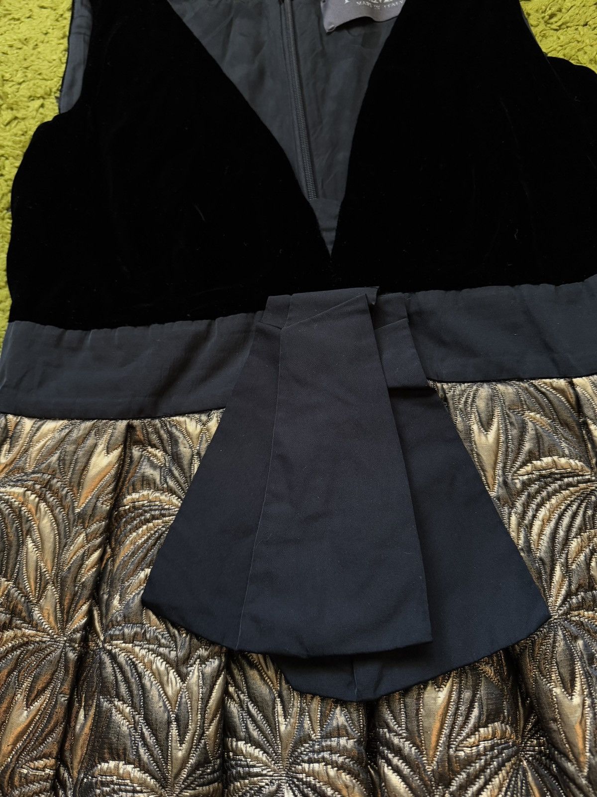 Designer × Max Mara × Weekend Max Mara Max Mara Pianoforte premium baby doll cocktail dress Size M / US 6-8 / IT 42-44 - 3 Thumbnail